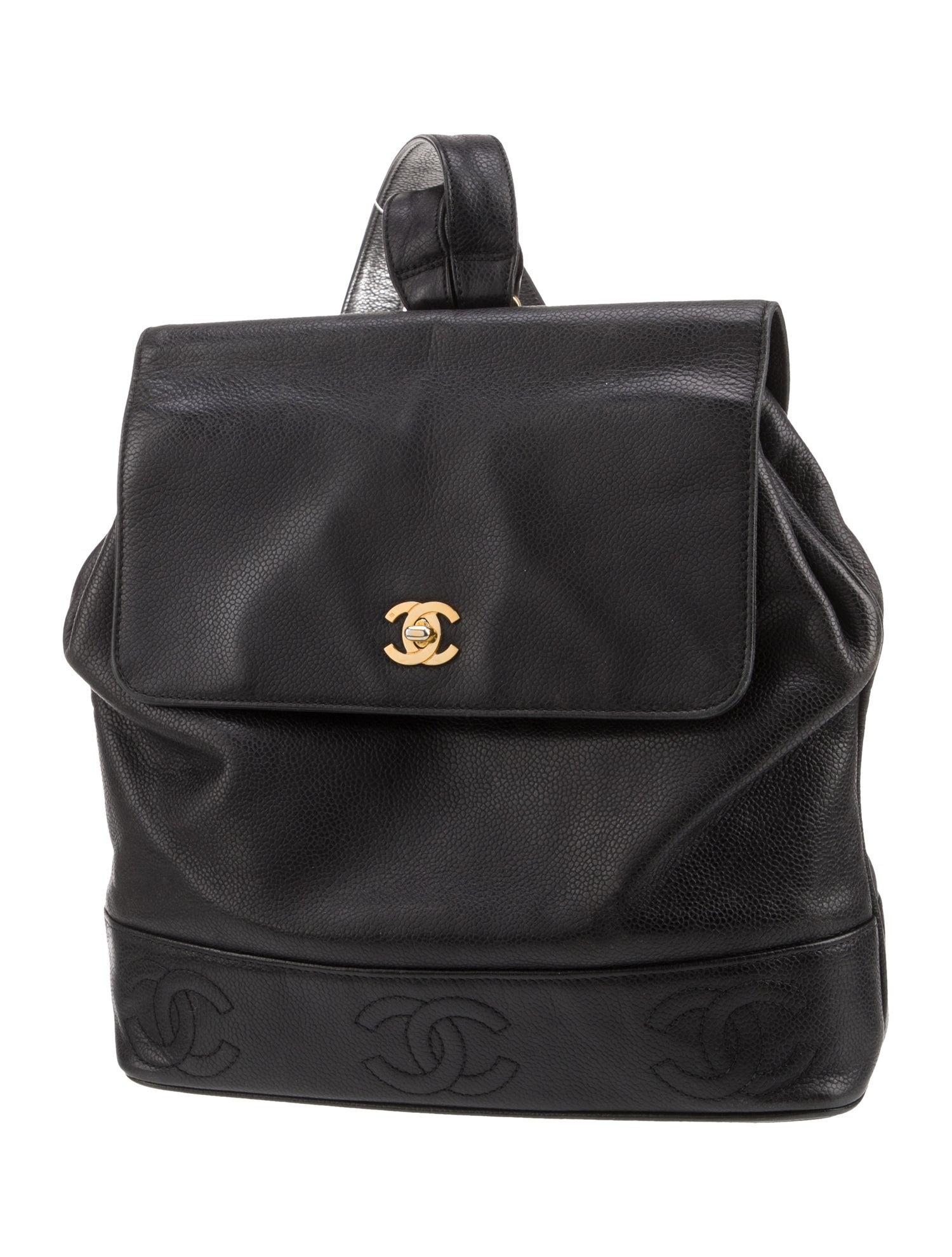 Chanel Caviar Triple CC Backpack