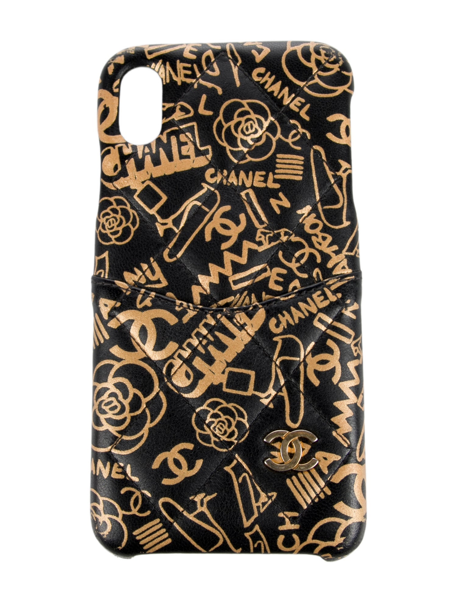 Chanel Graffiti CC iPhone X Case