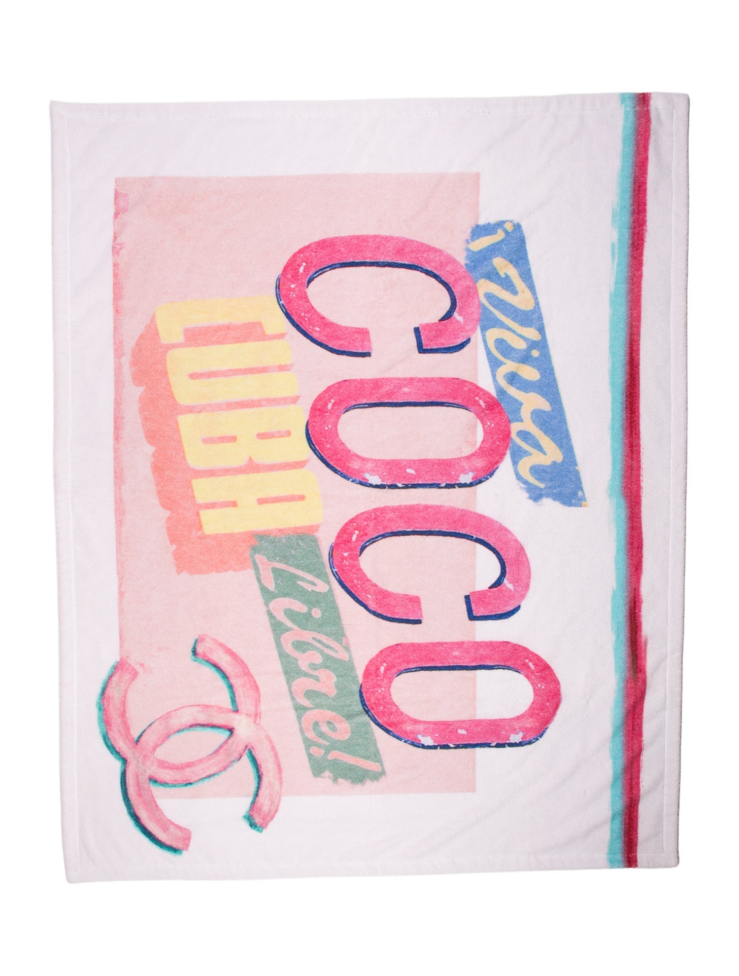 Chanel Viva Coco Cuba Beach Towel