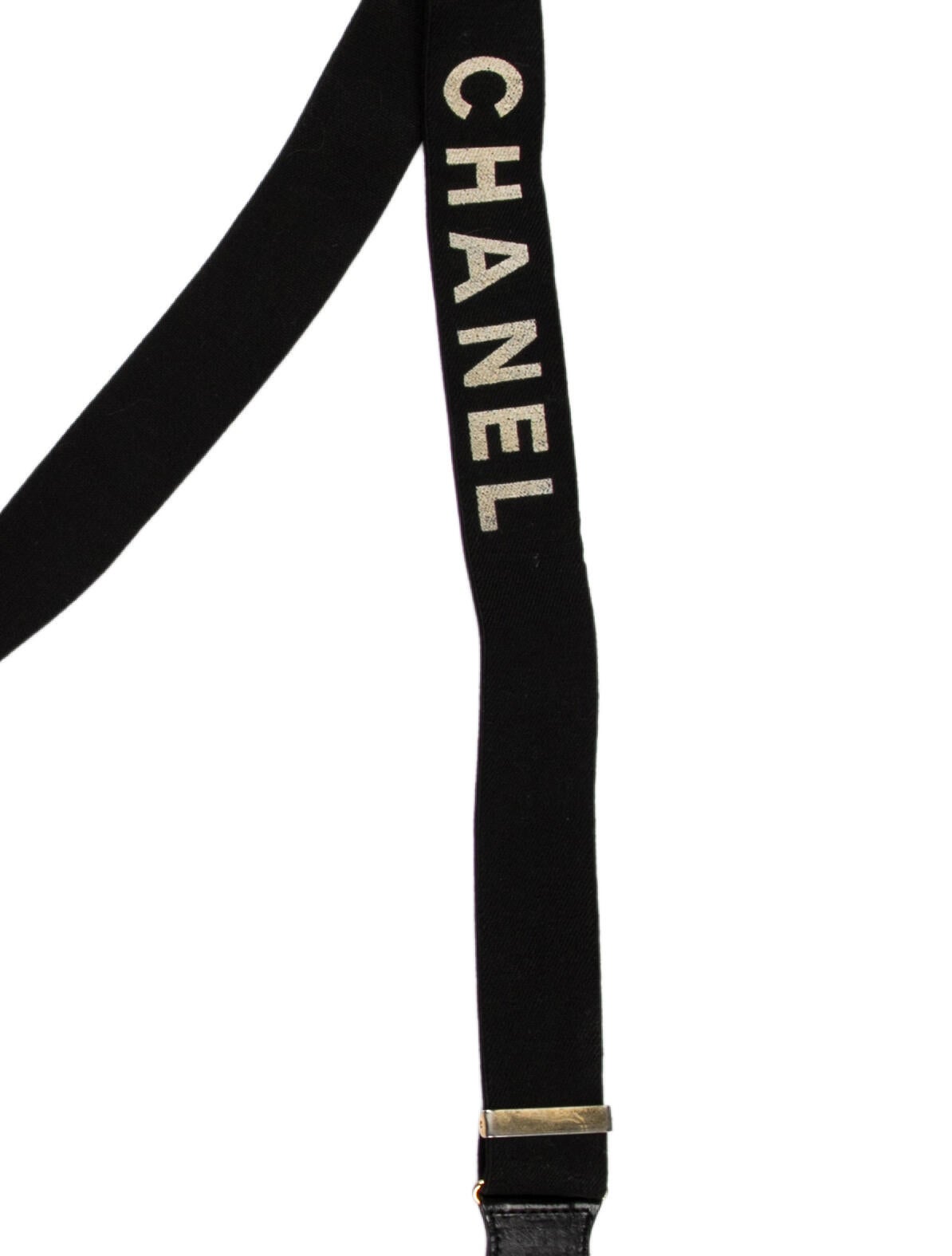 Chanel Logo Suspenders