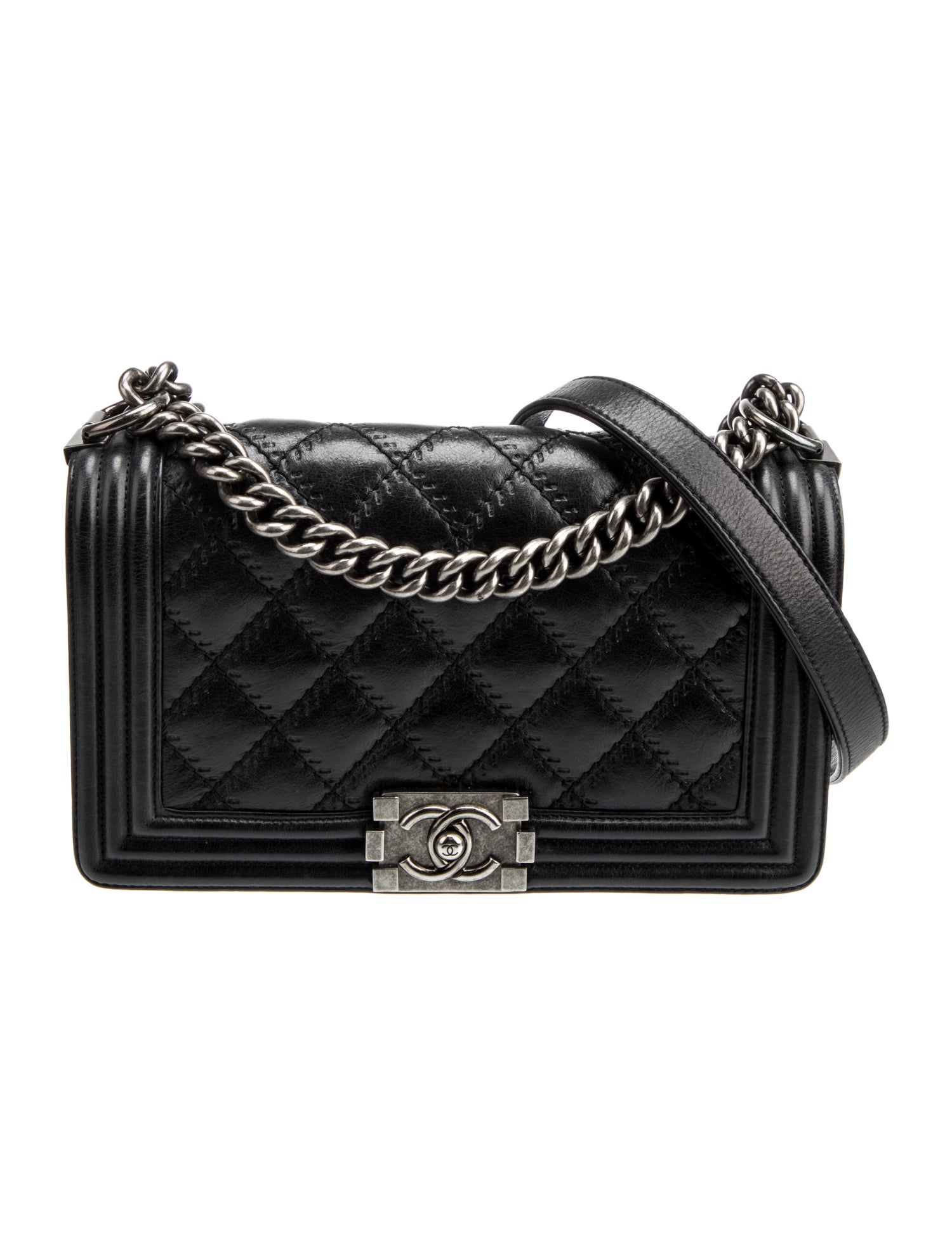Chanel Medium Double Stitch Boy Bag