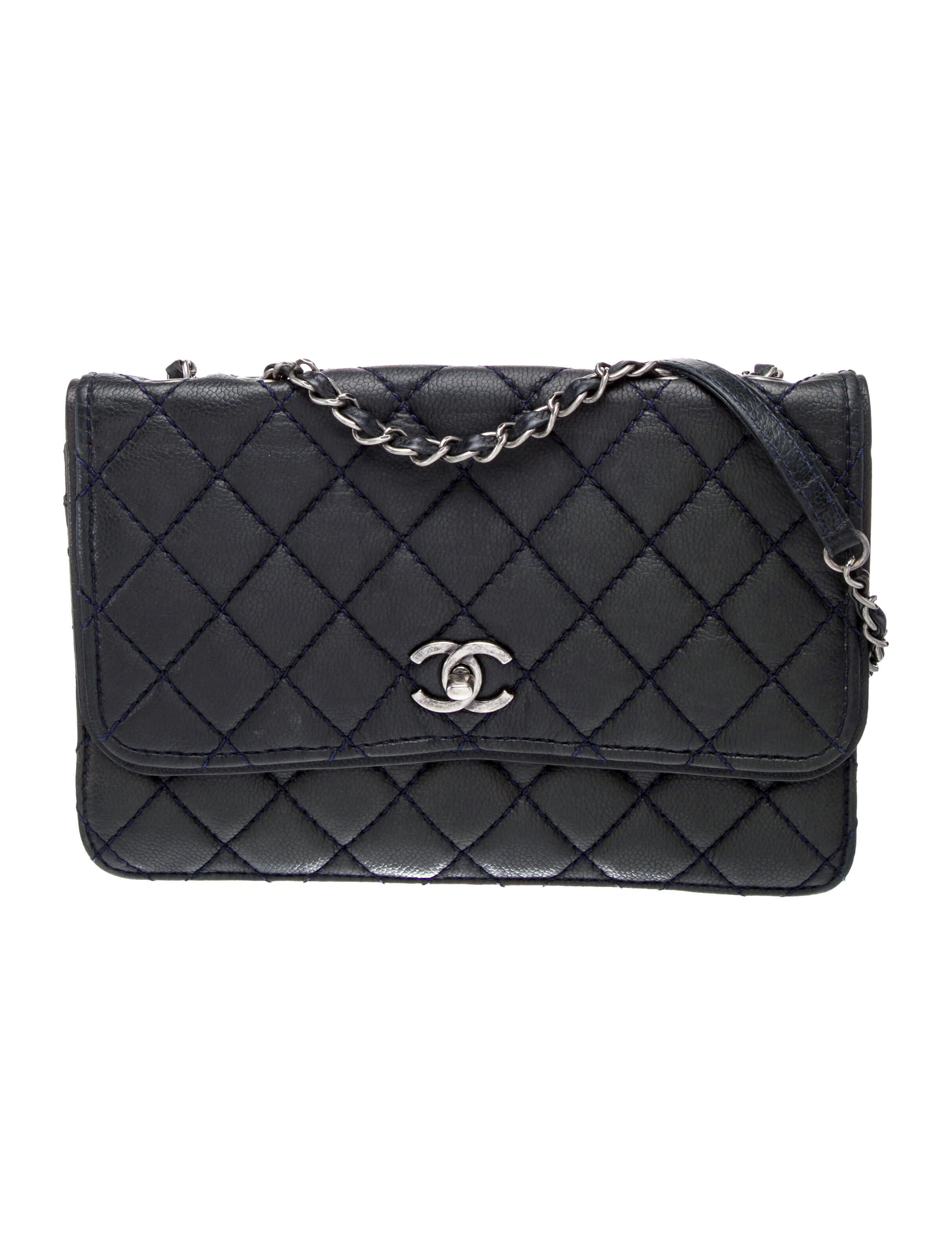 Chanel Quilted CC Accordion Flap Bag