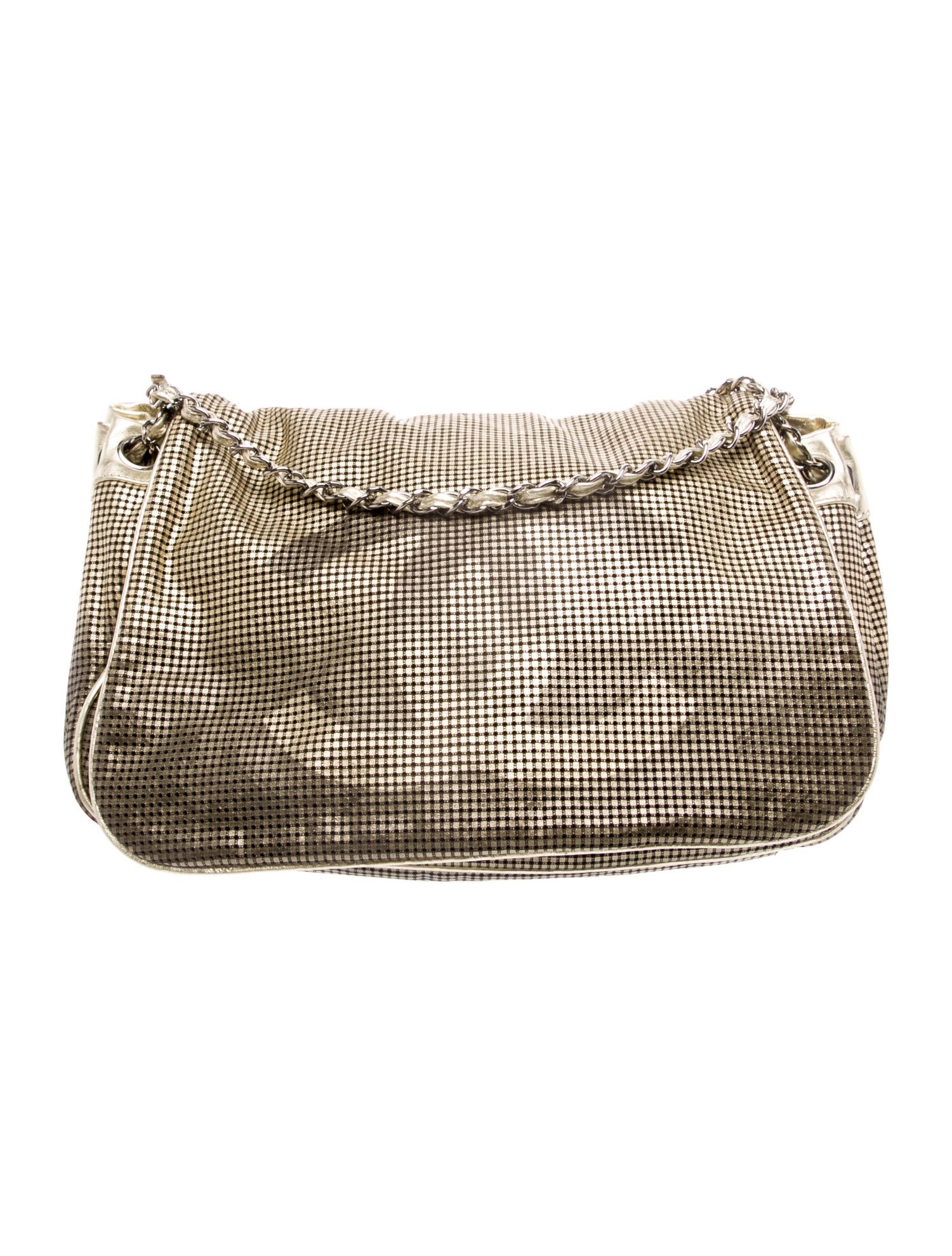 Chanel Perforated Hollywood Accordion Flap Bag