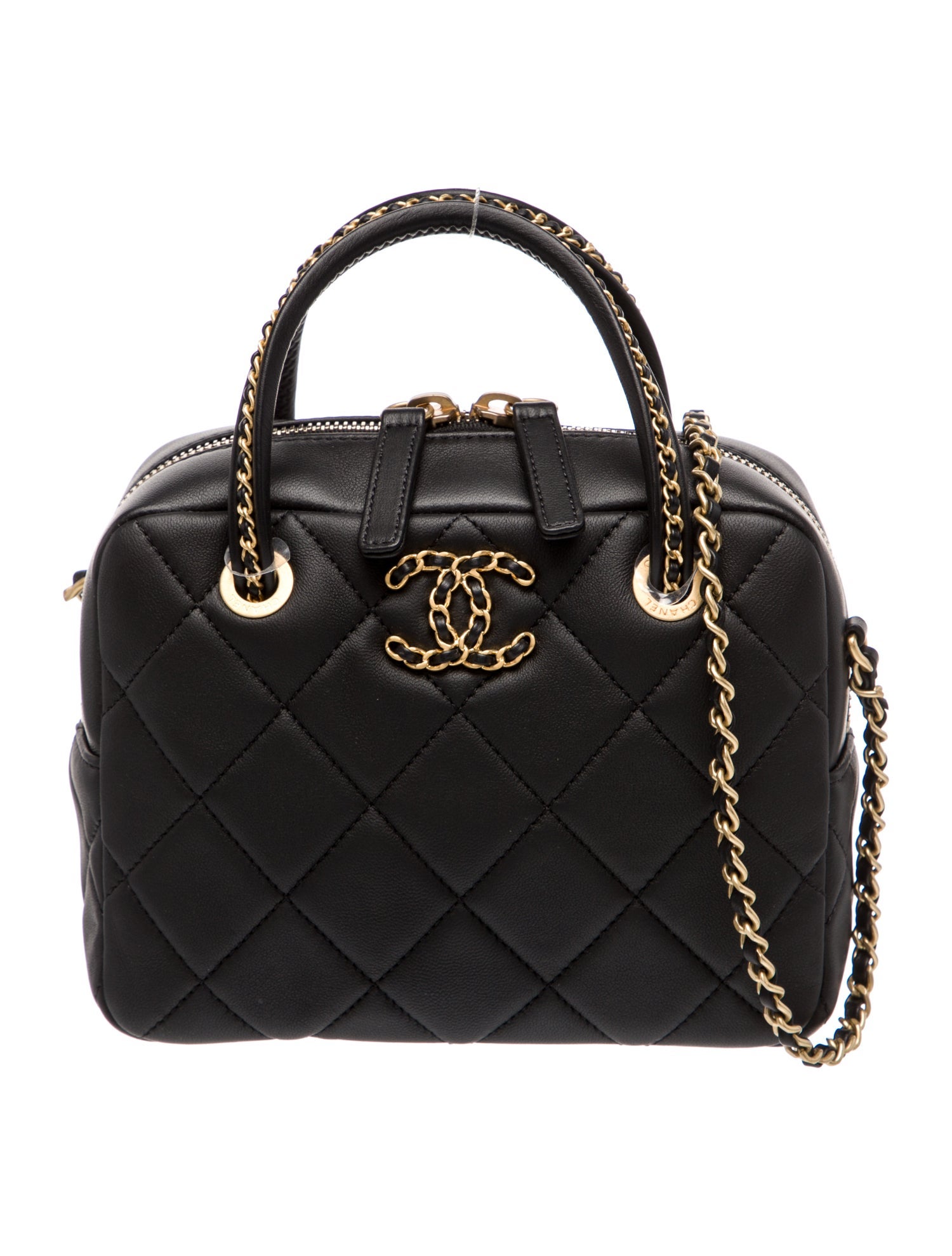 Chanel 2025 Quilted Mini CC Bowling Bag