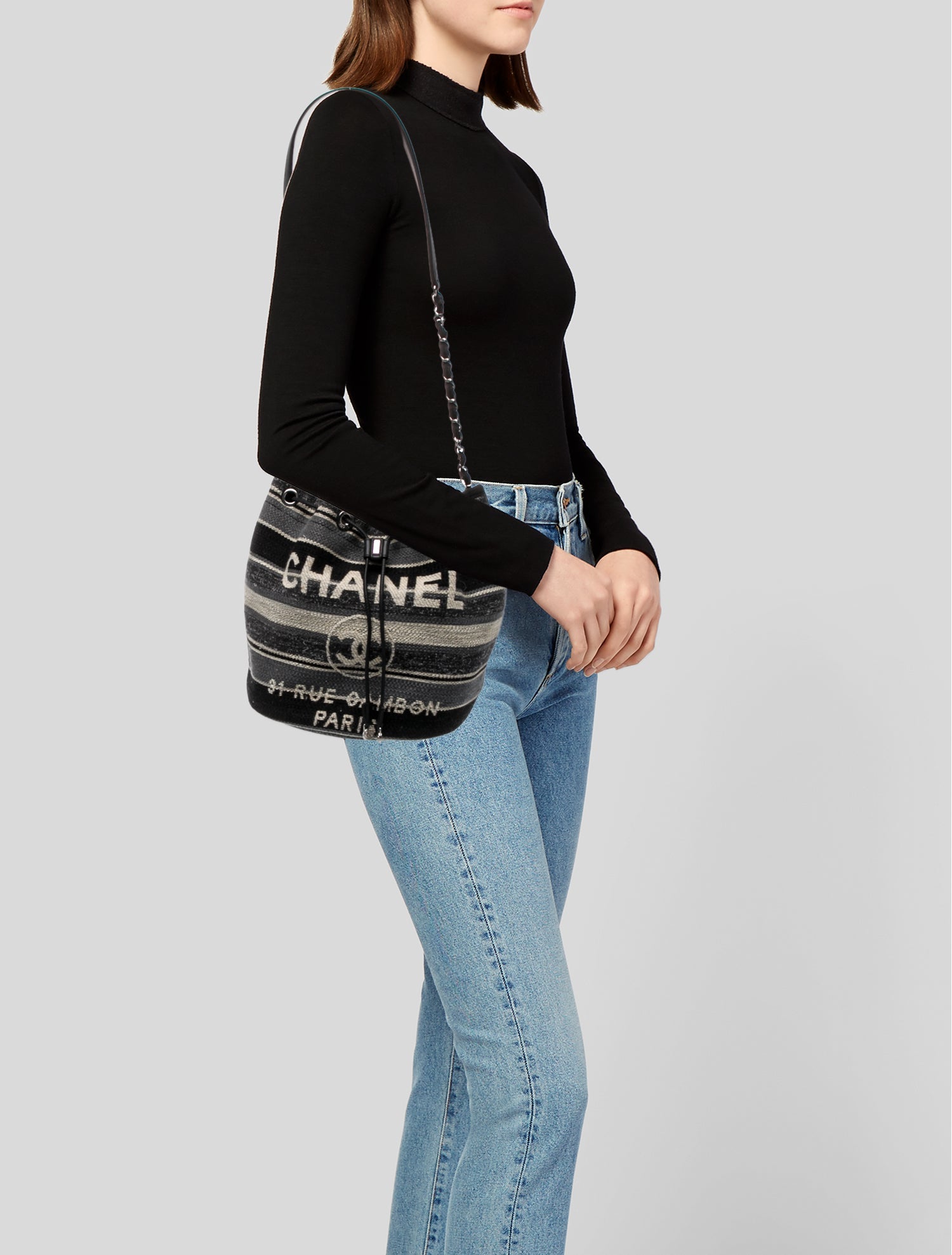 Chanel Deauville Bucket Bag