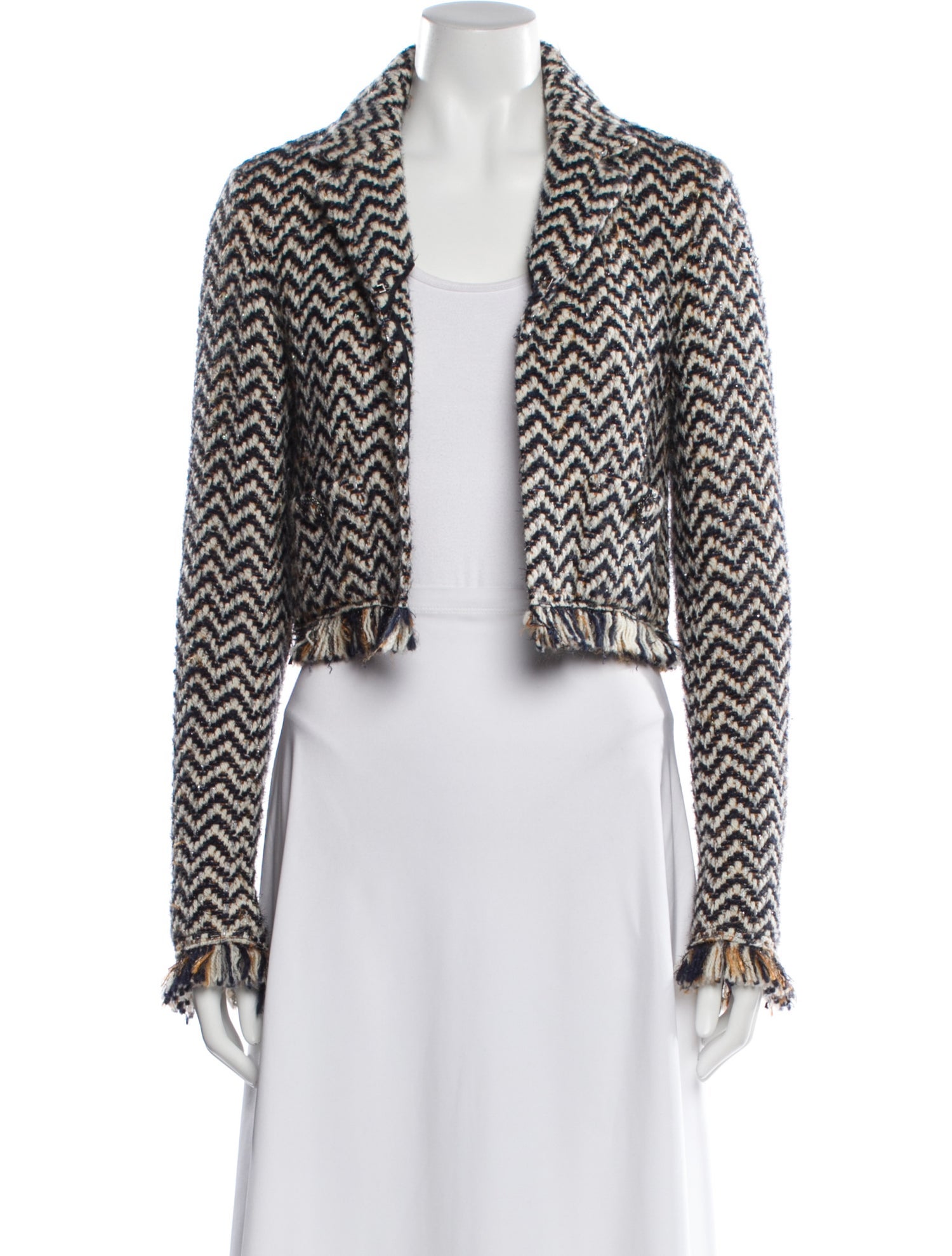 Chanel 2019 Fantasy Tweed Evening Jacket