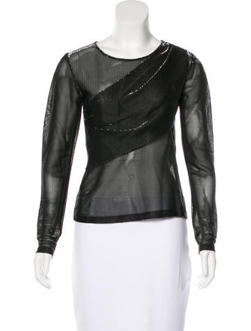 Chanel 2016 Iridescent Jersey Top