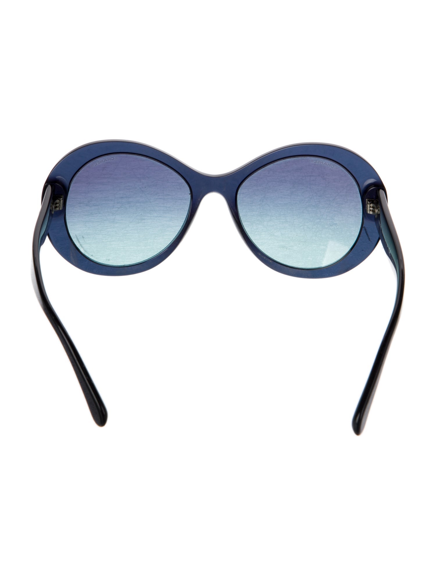 Chanel Interlocking CC Logo Oversize Sunglasses