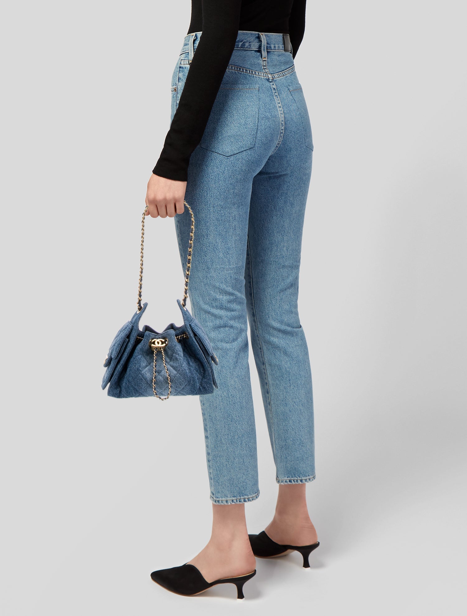 Chanel 2026 Mini Denim 25 Hobo w/Tags