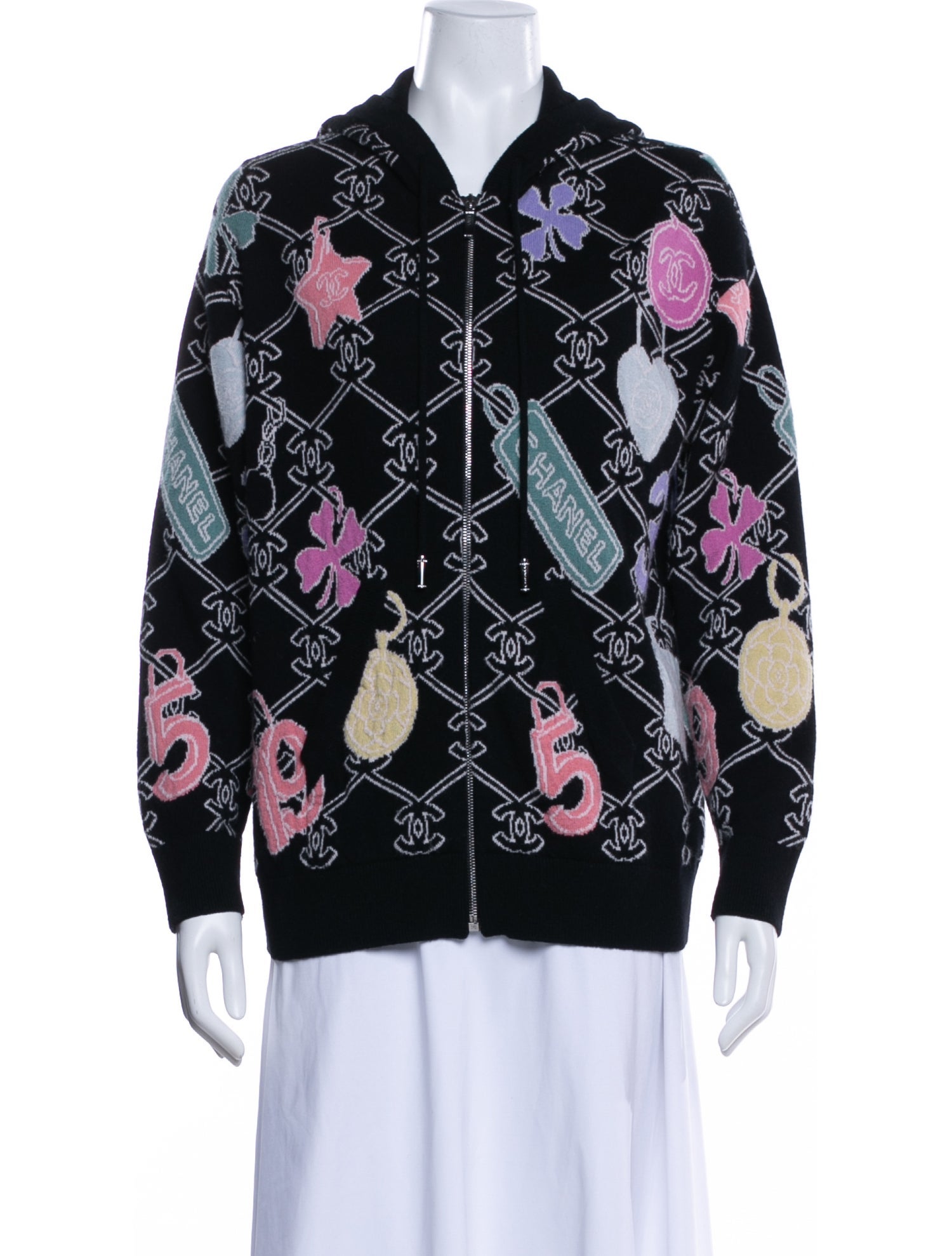 Chanel 2022 Cashmere Bomber Jacket