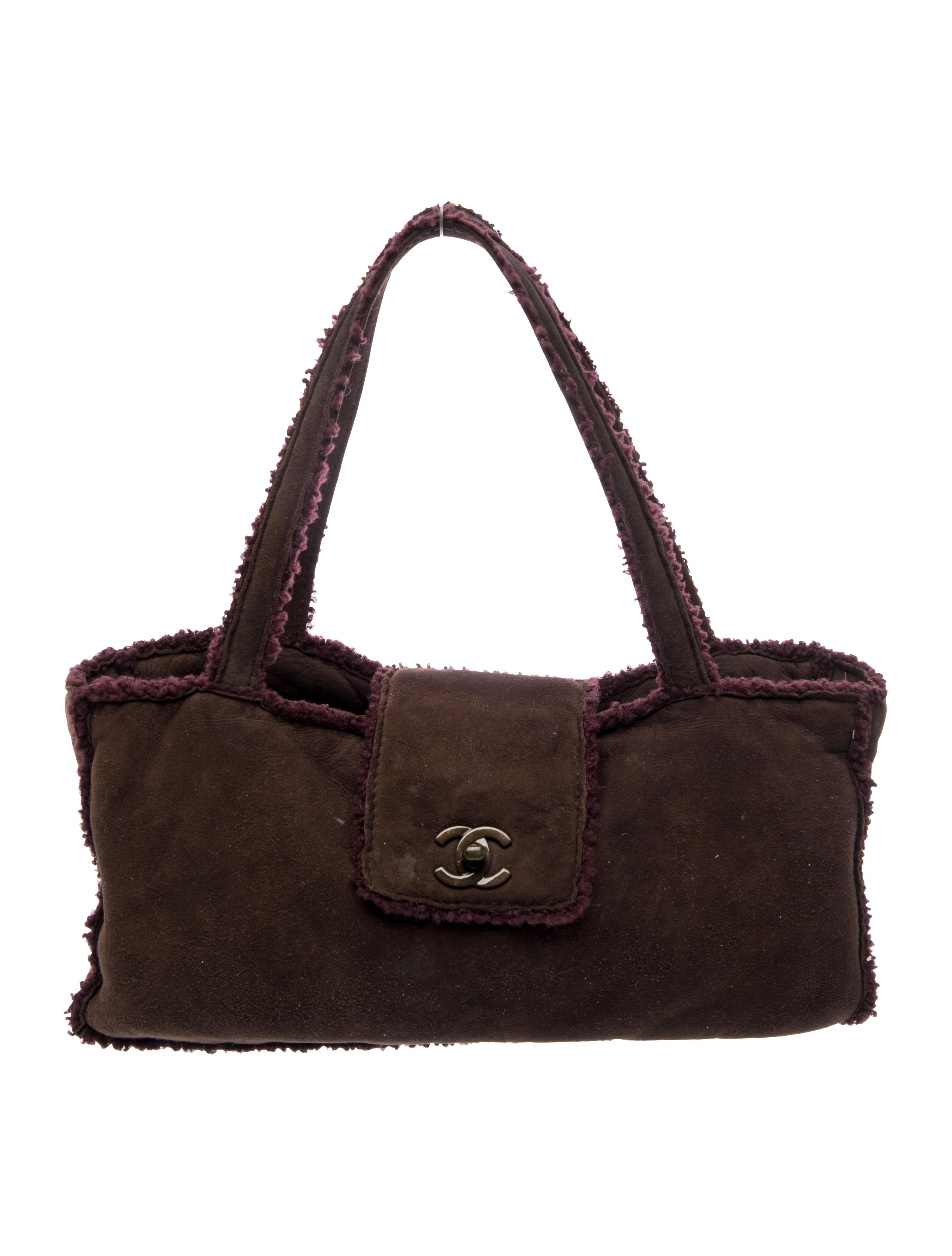 Chanel Shearling CC Tote