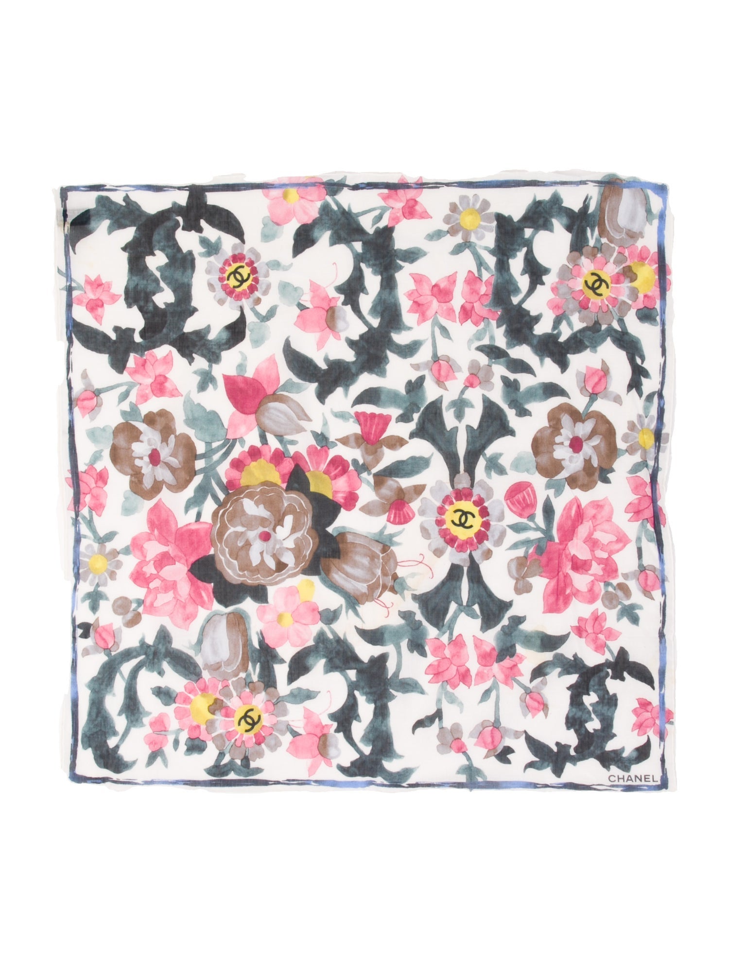 Chanel Silk 2015 Scarf