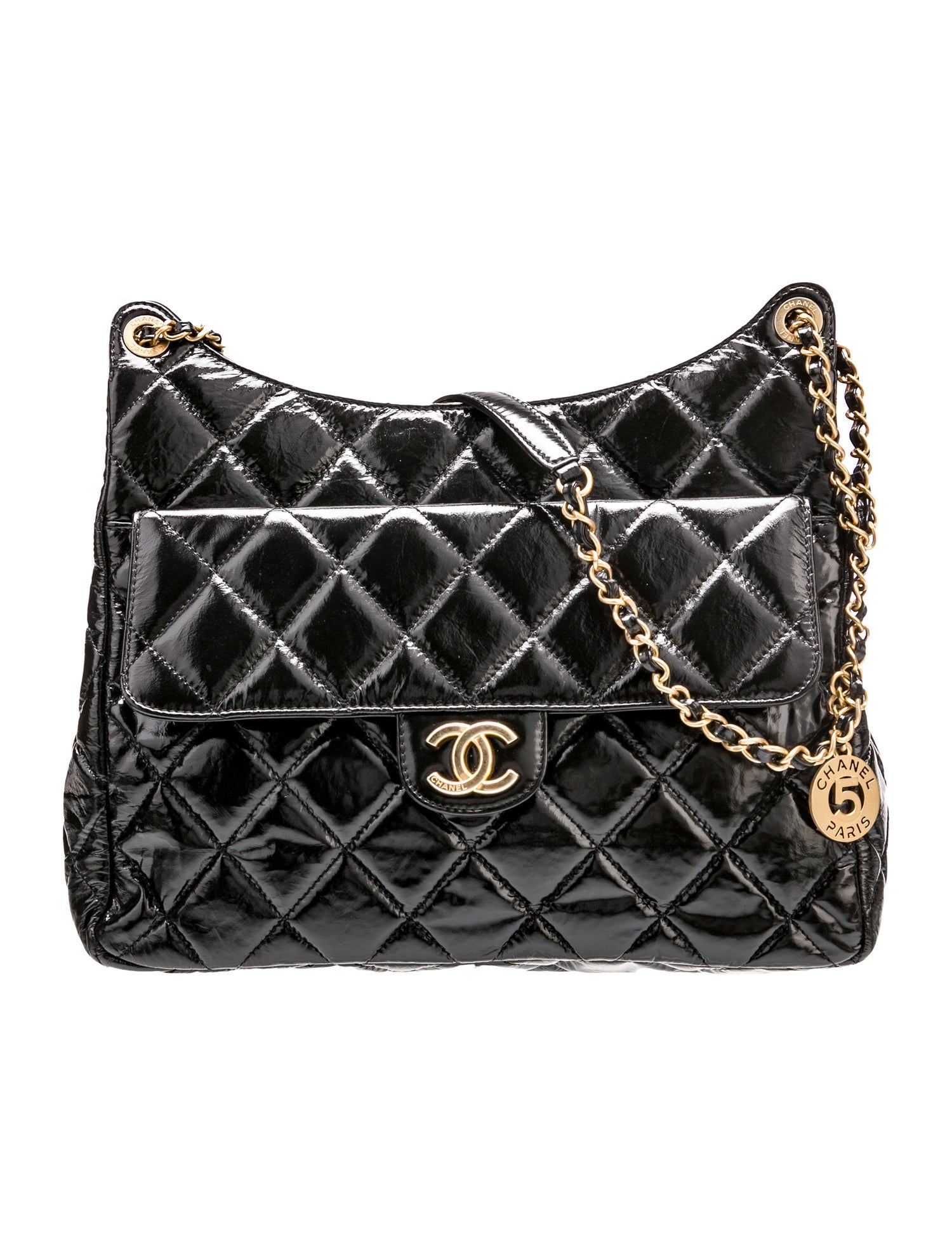 Chanel 2023 Wavy CC Hobo