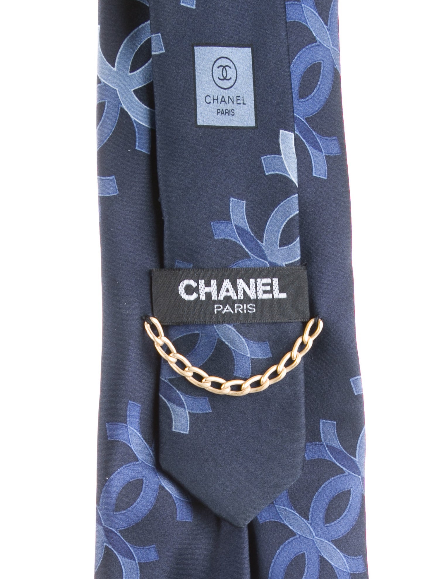 Chanel CC Silk Tie