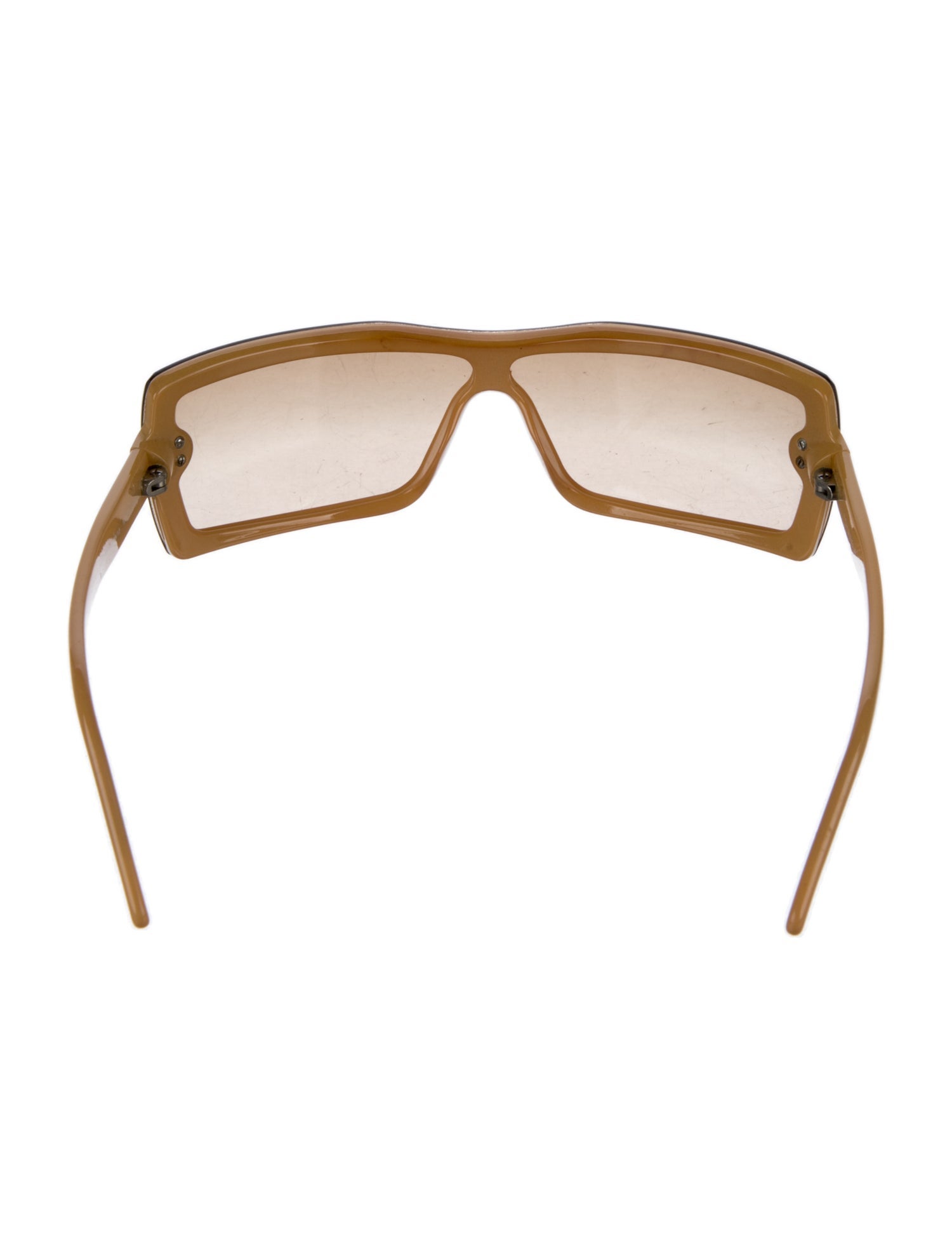 Chanel Interlocking CC Logo Shield Sunglasses