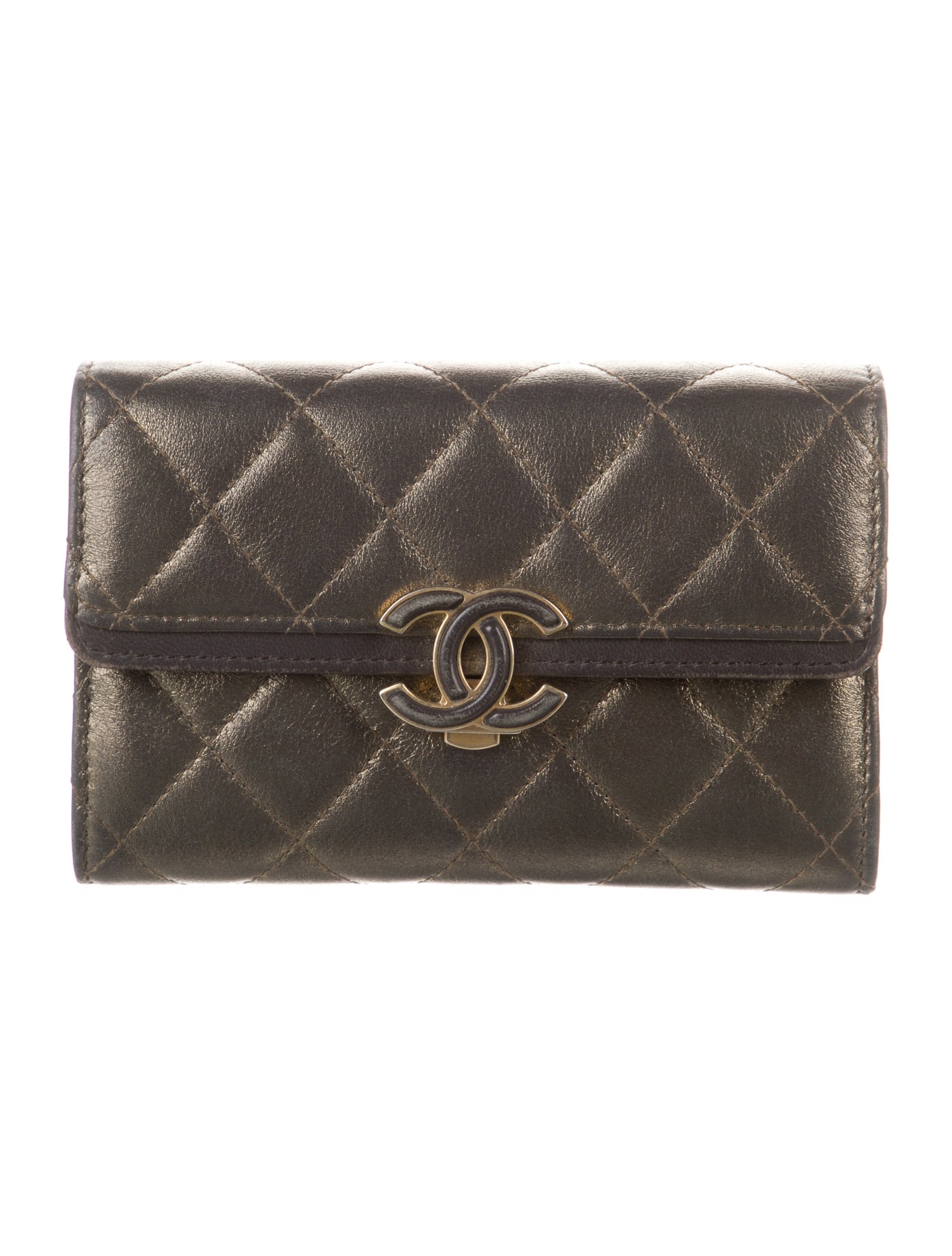 Chanel 2019 Interlocking CC Logo Wallet