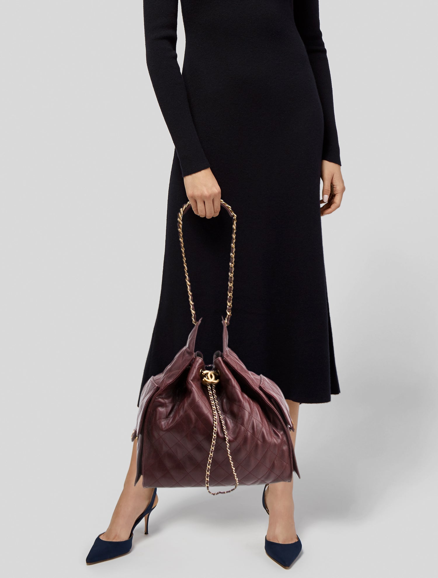 Chanel Medium 25 Hobo w/ Pouch