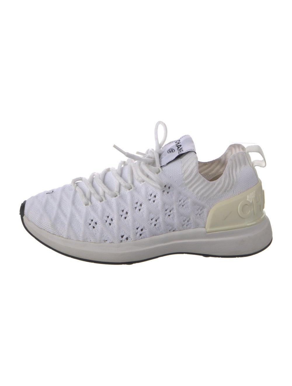 Chanel Interlocking CC Logo Athletic Sneakers - image 1
