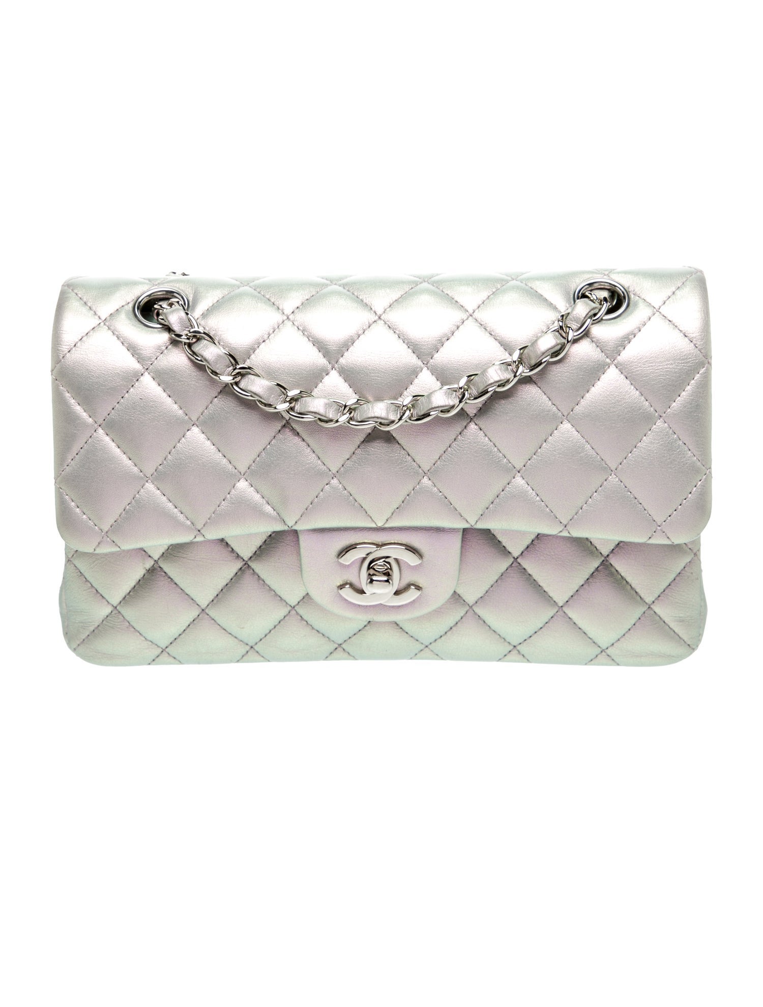 Chanel Classic Small Iridescent Double Flap Bag