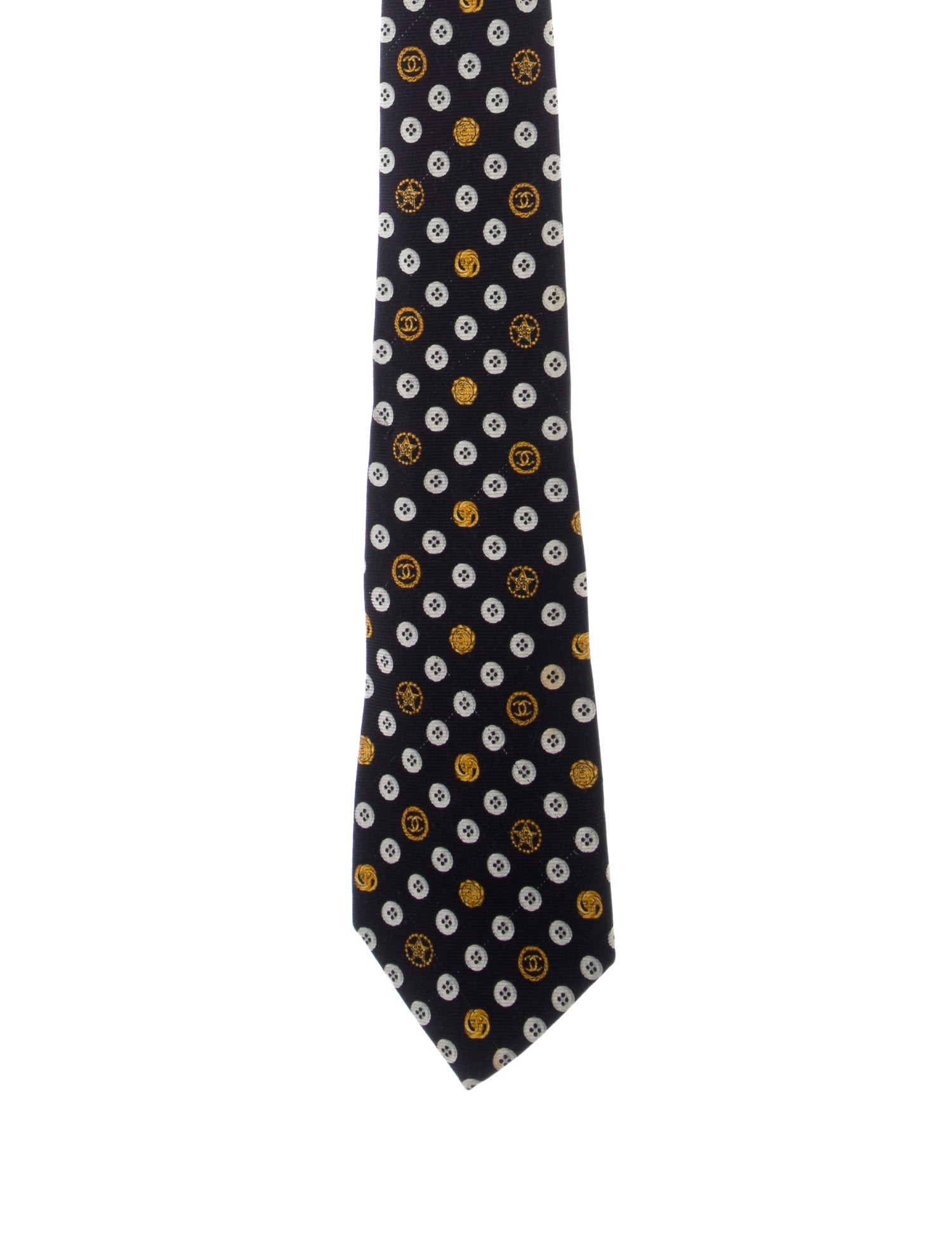 Chanel Vintage Silk Tie