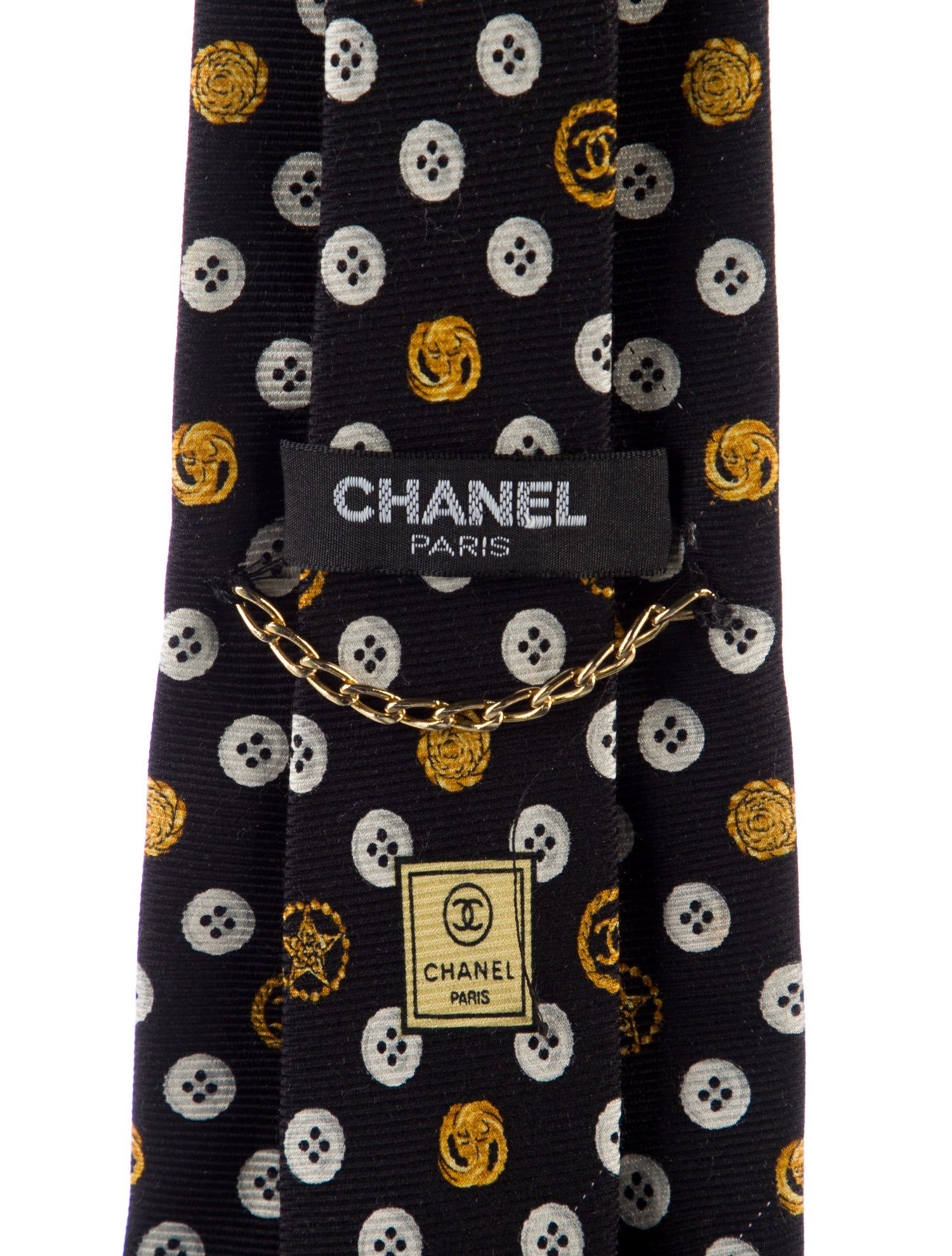 Chanel Vintage Silk Tie
