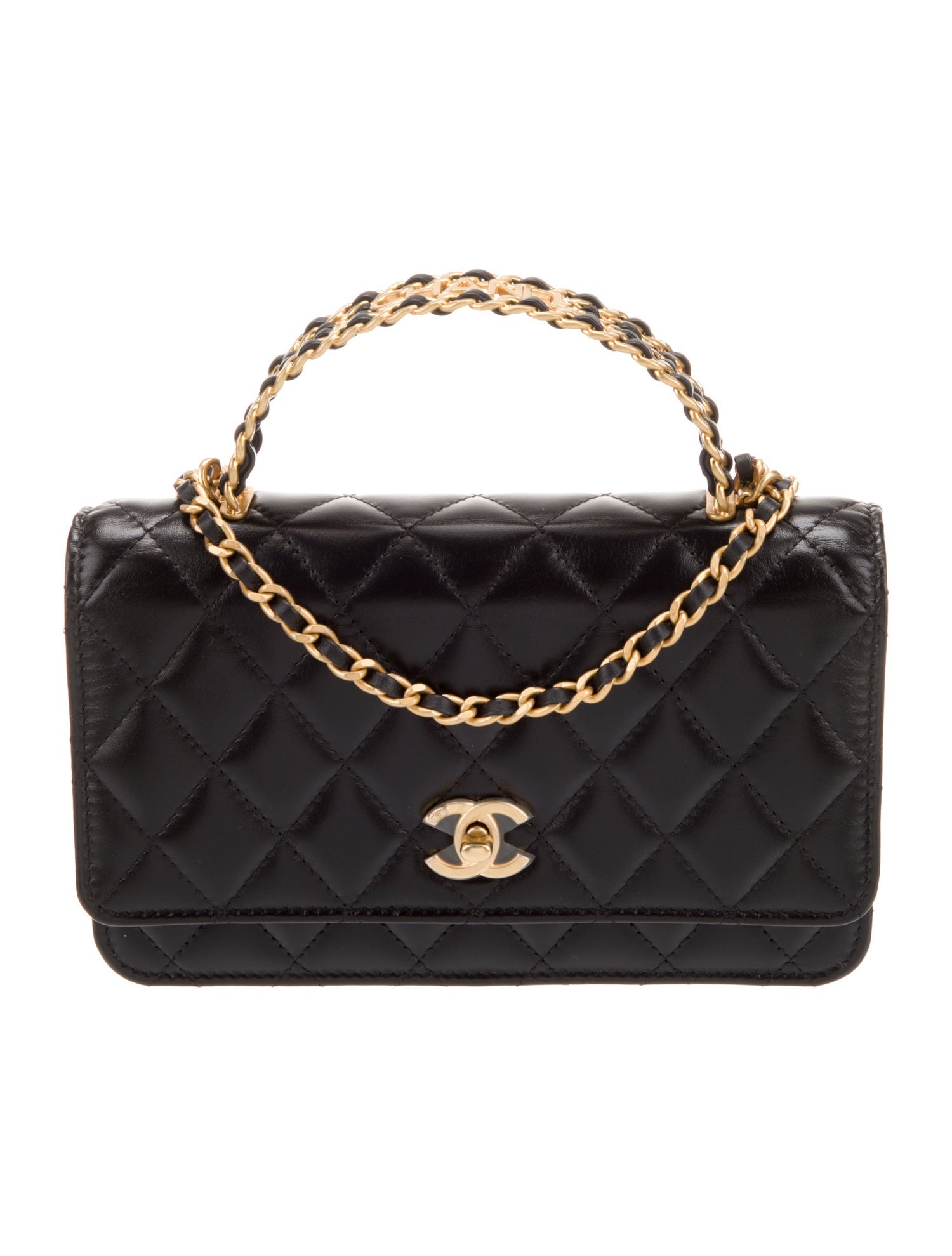 Chanel Top Handle Wallet On Chain