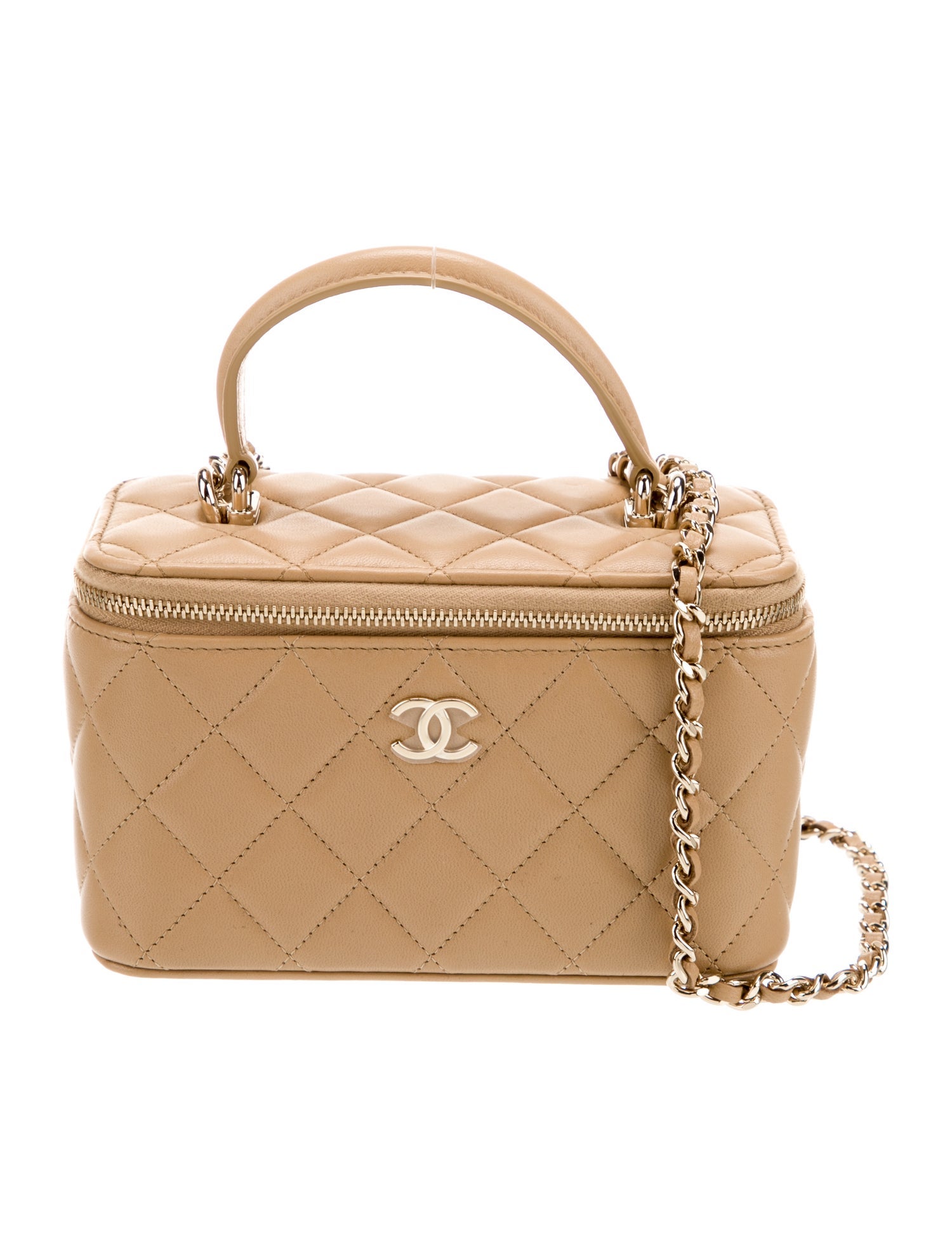 Chanel 2025 Small Top Handle Vanity Case w/ Chain