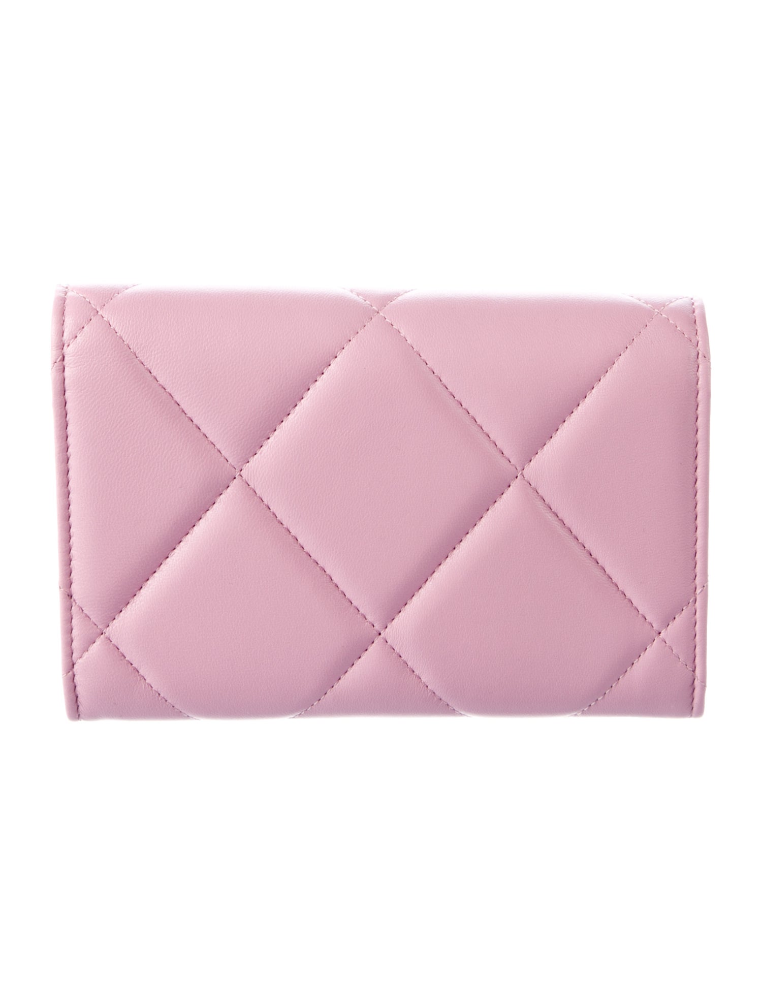 Chanel 2022 19 Long Flap Wallet Card Holder