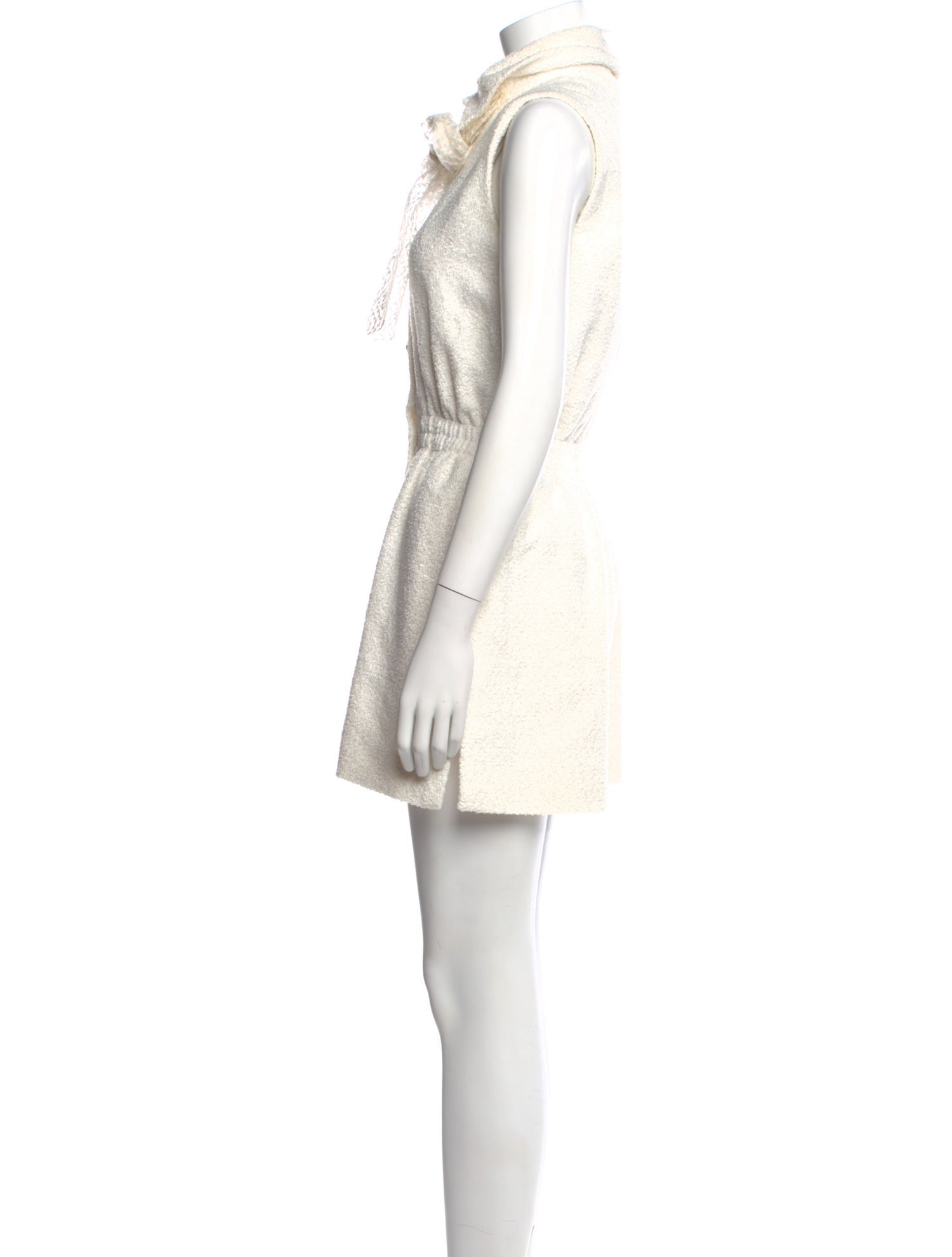 Chanel 2015 Tie Neck Romper