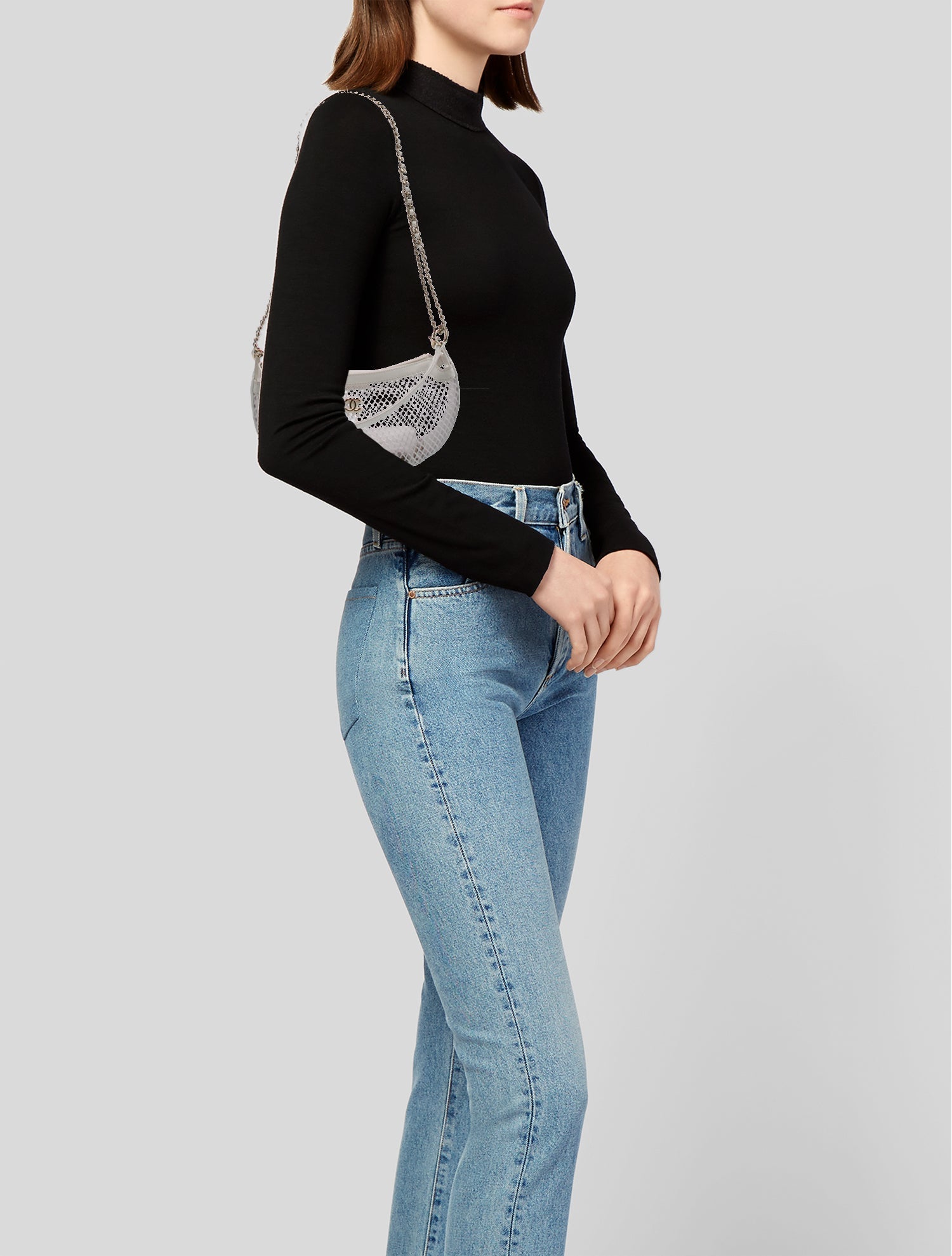 Chanel 2025 Mesh Hobo w/ Chain