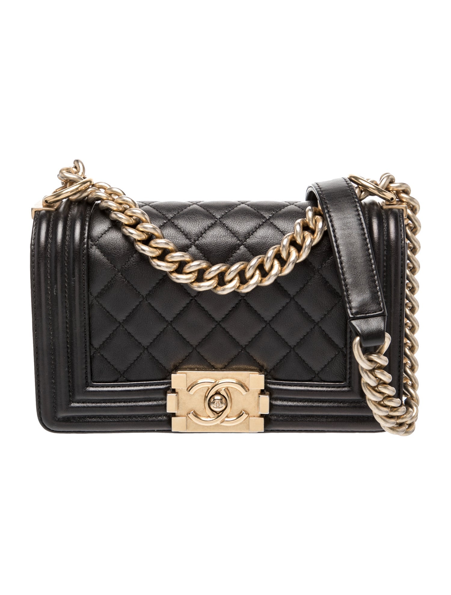 Chanel Quilted Small Boy Bag