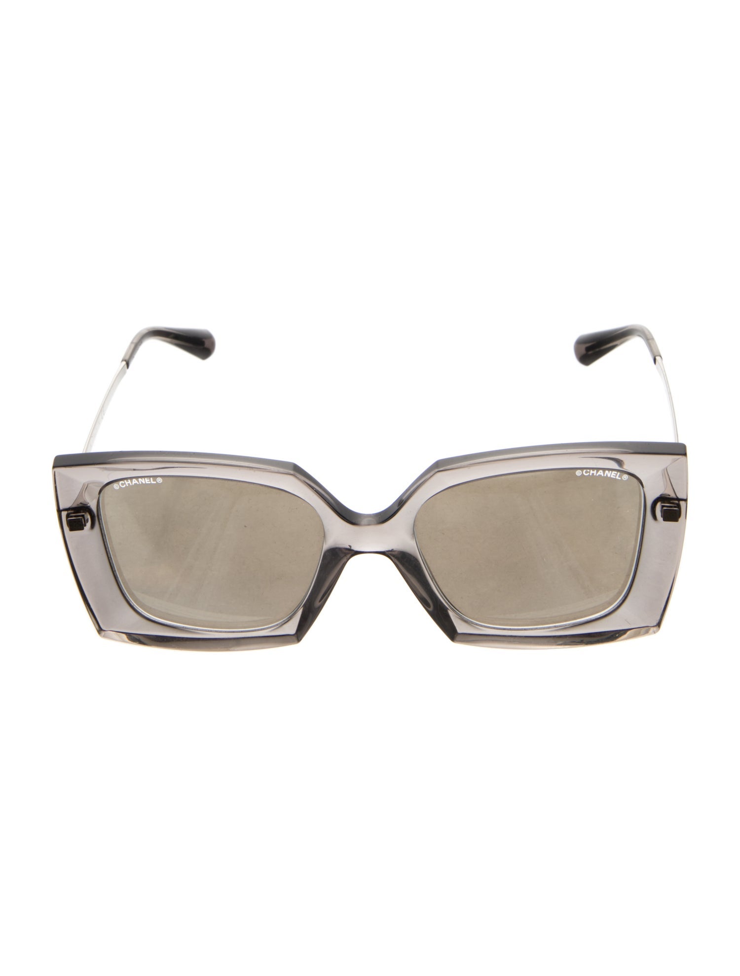 Chanel Interlocking CC Logo Square Sunglasses