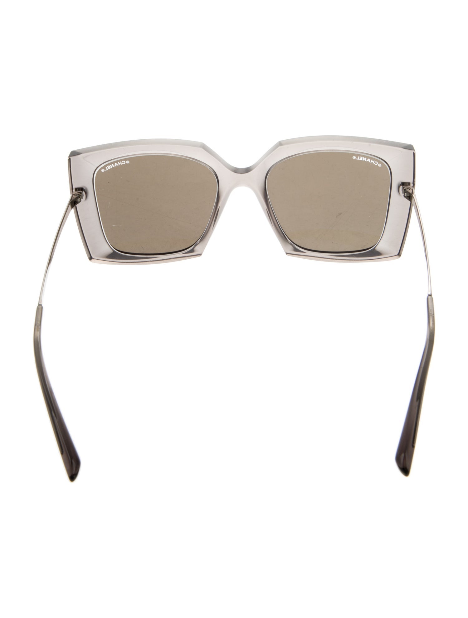 Chanel Interlocking CC Logo Square Sunglasses