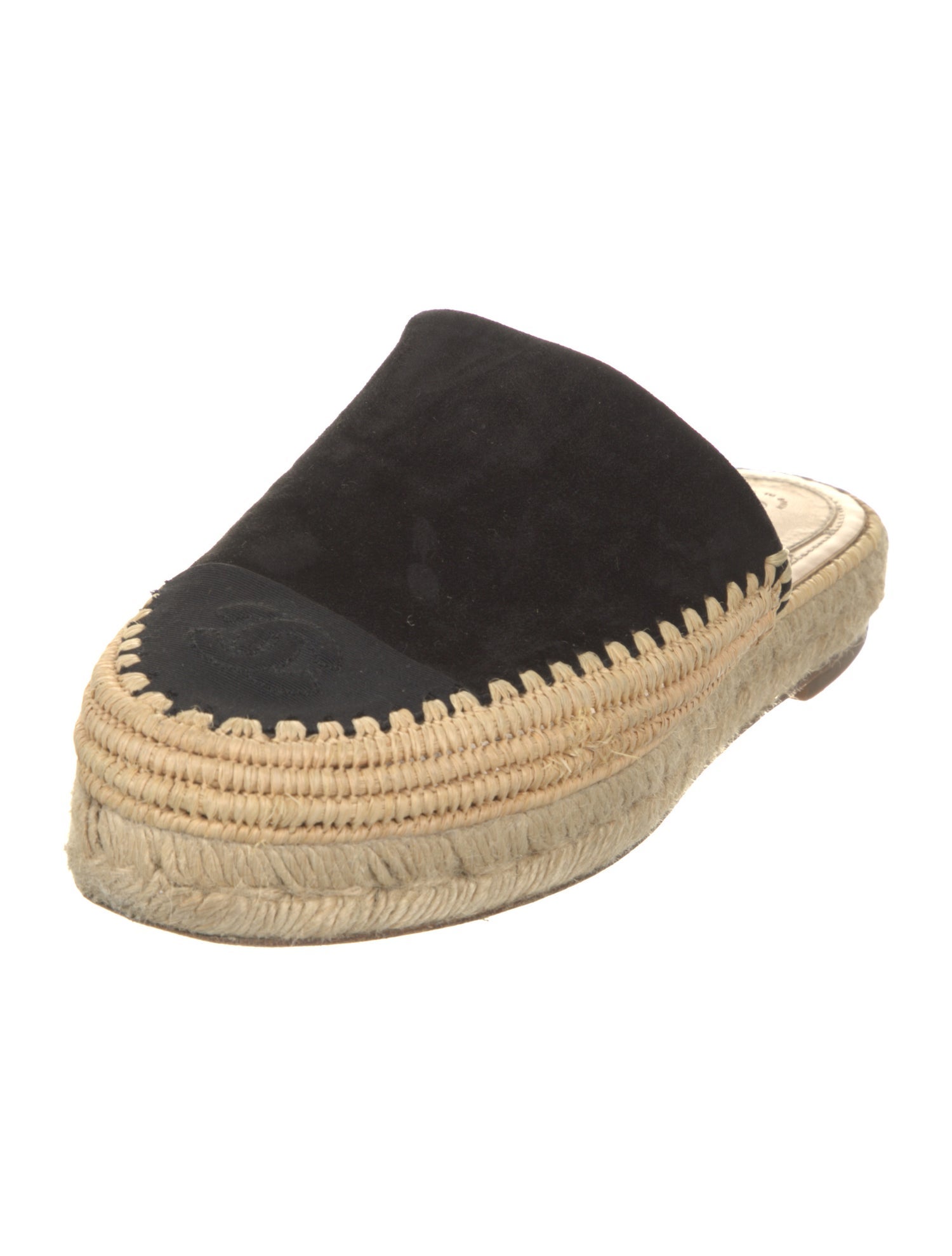 Chanel 2018 Interlocking CC Logo Espadrilles