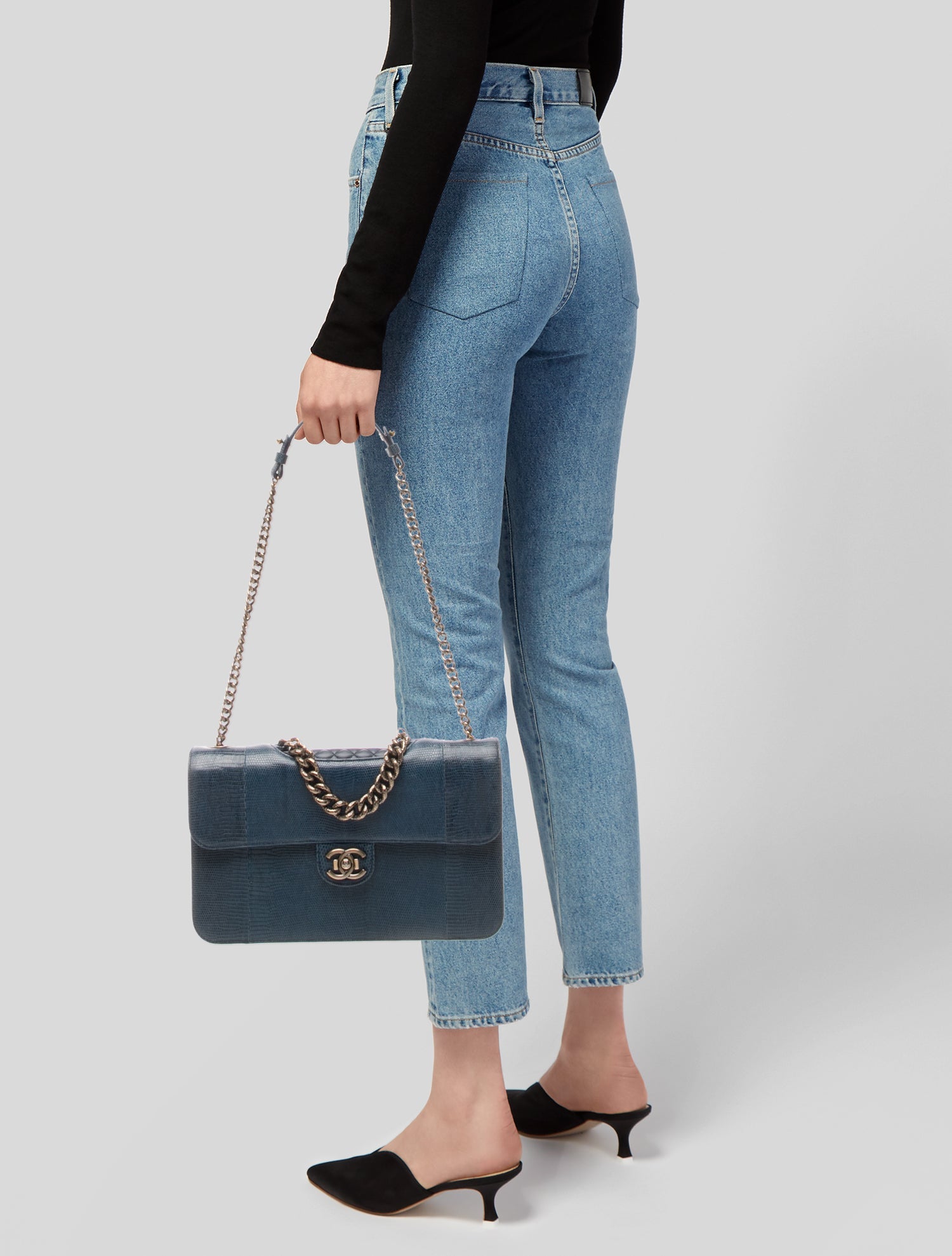 Chanel Lizard Perfect Edge Flap Bag