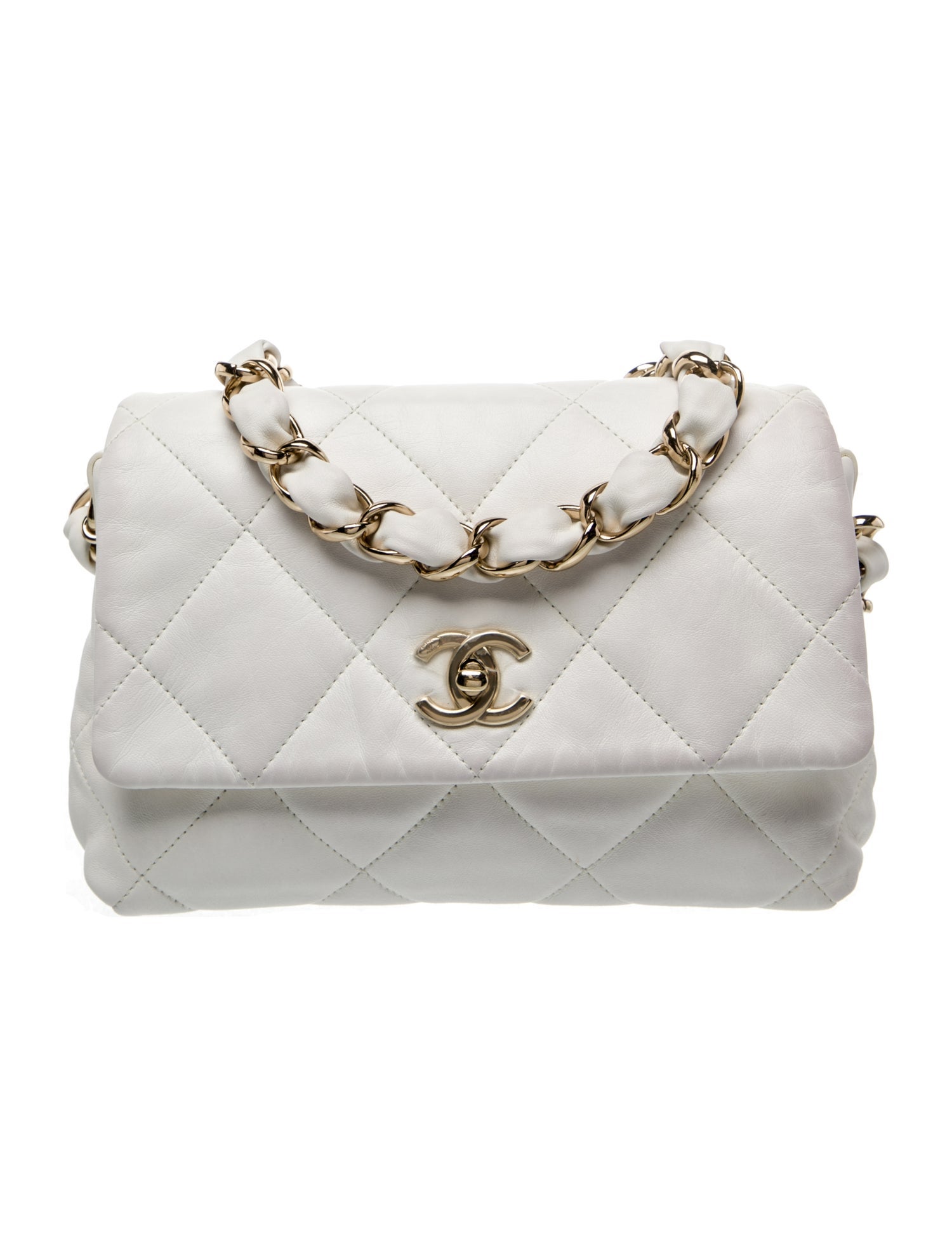 Chanel Quilted Small Chain Flap Bag