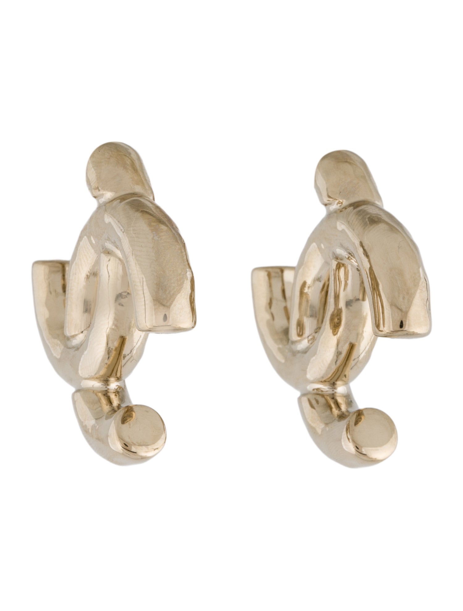 Chanel CC Drop Earrings