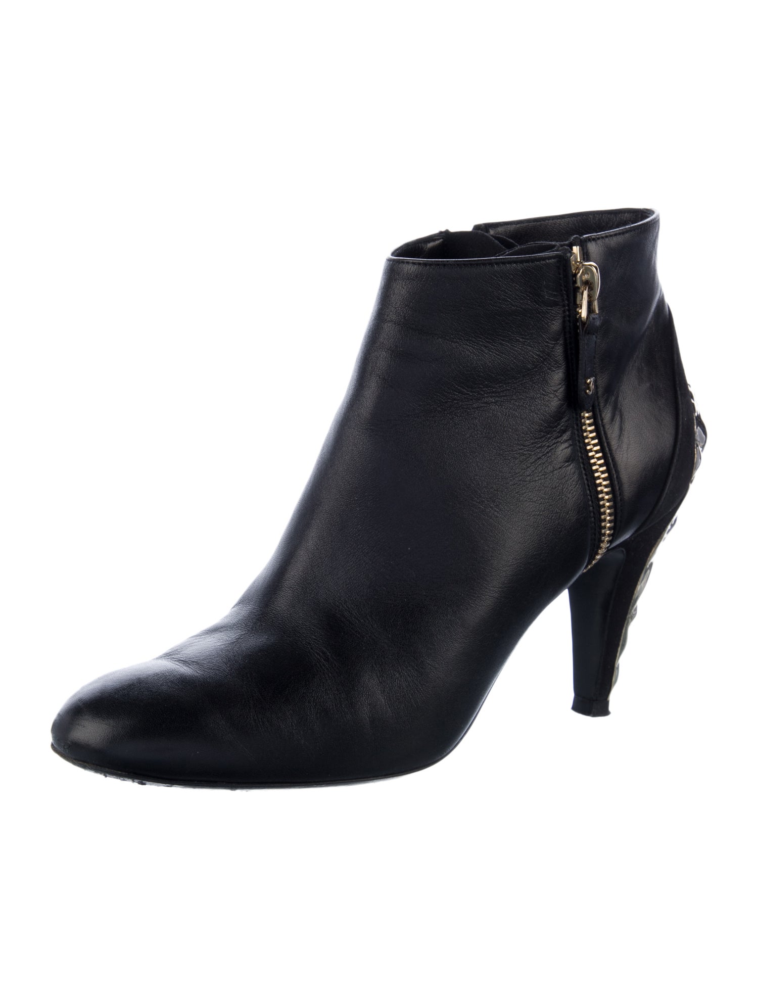 Chanel 2011 Interlocking CC Logo Boots