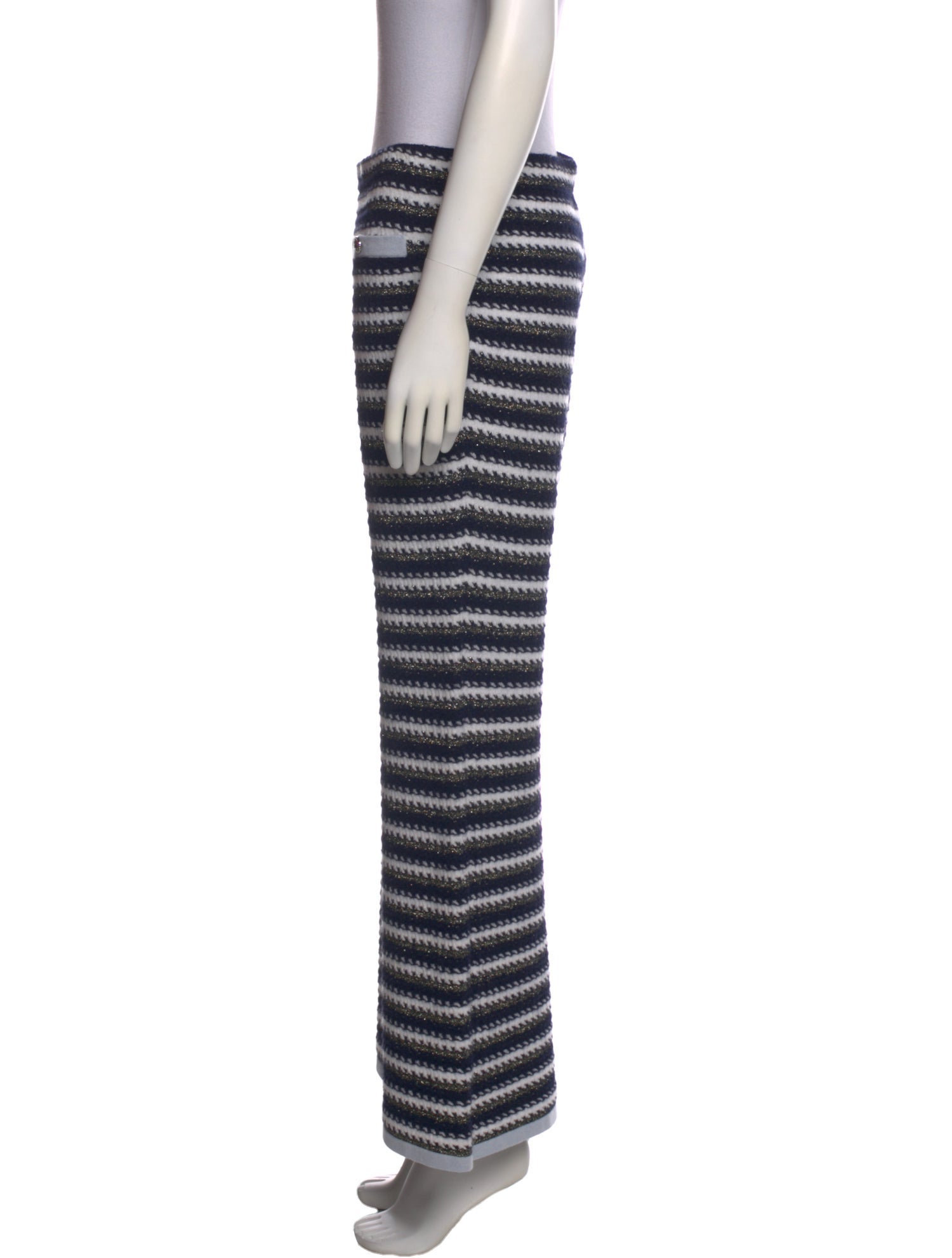 Chanel 2022 Wide Leg Pants