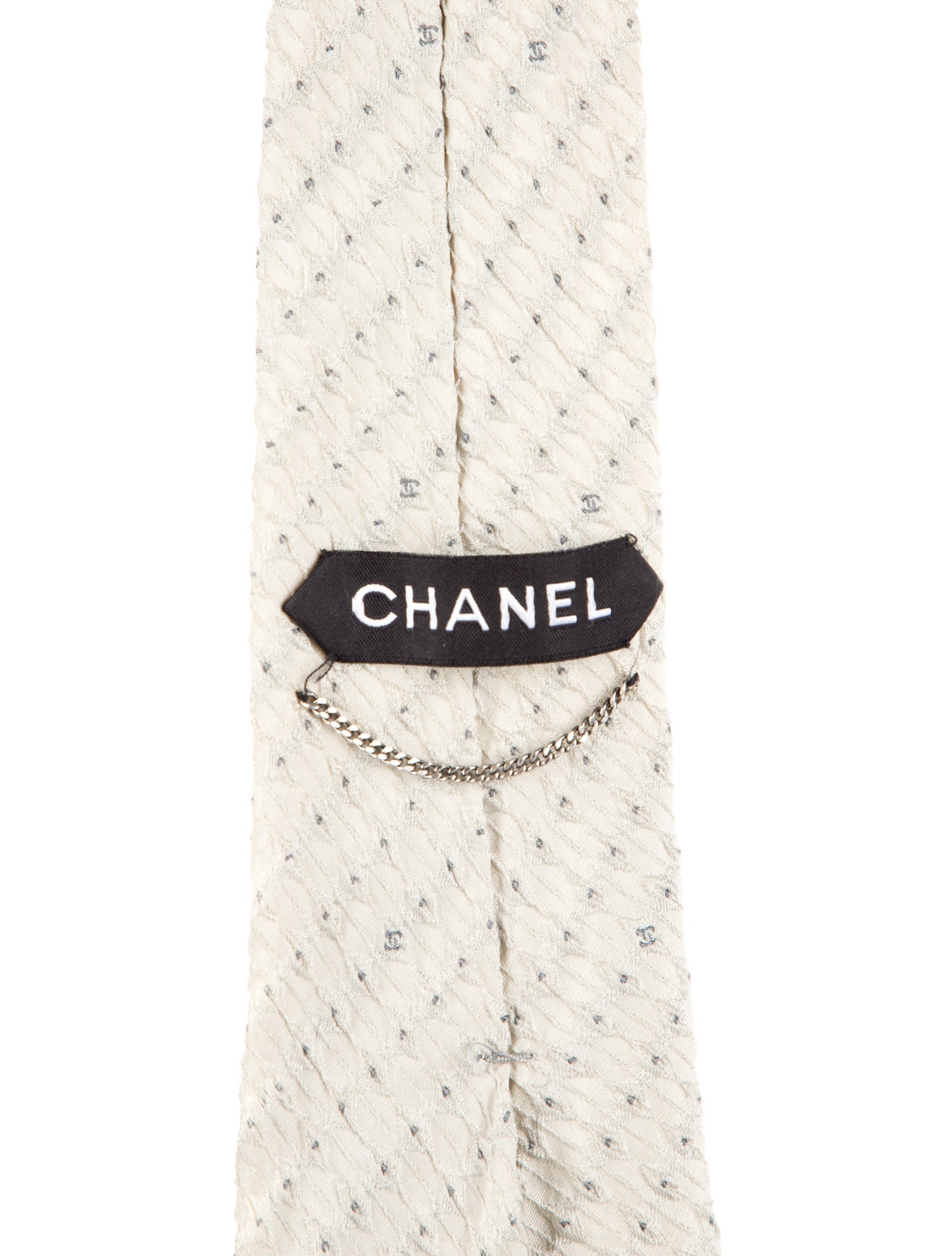 Chanel CC Silk Tie