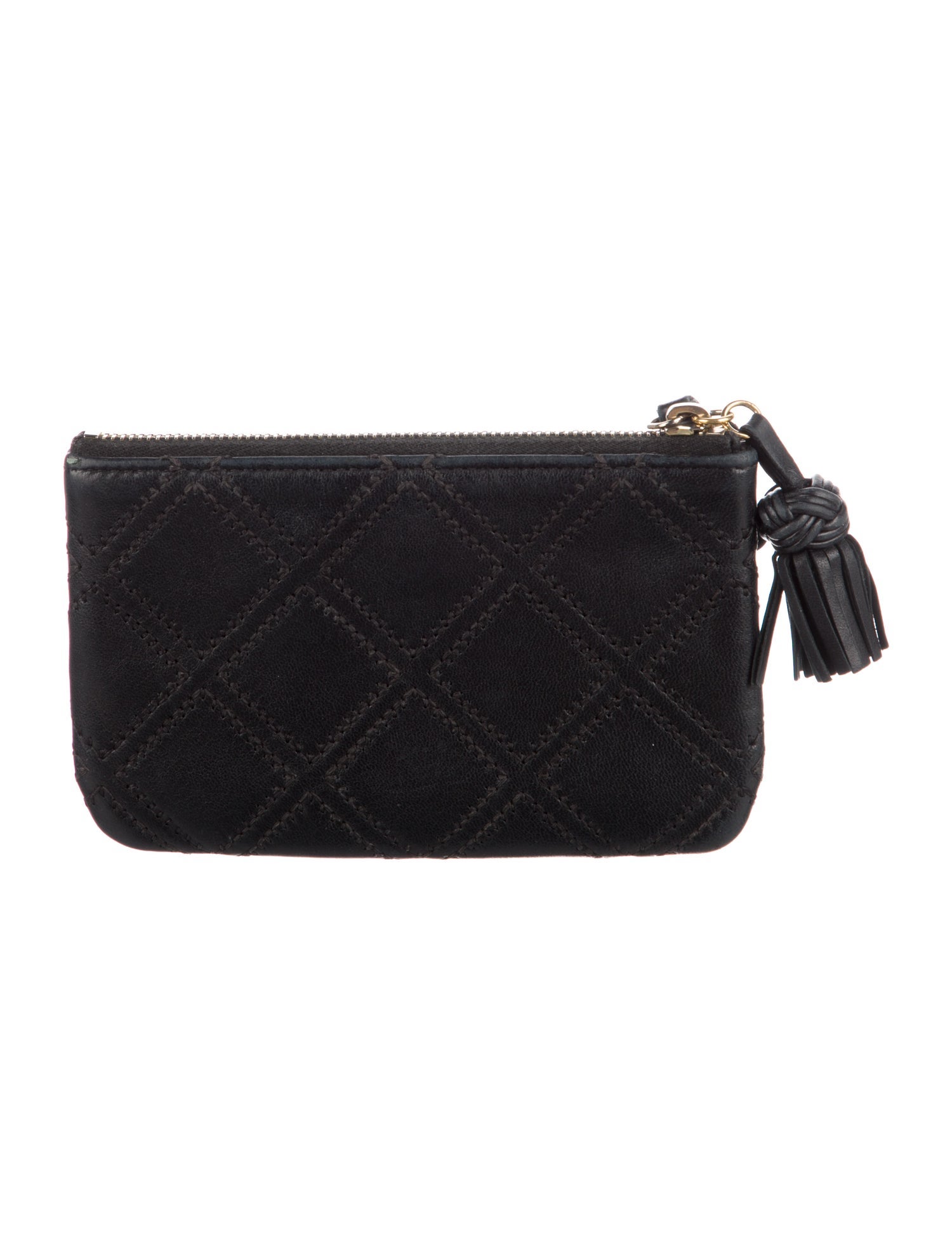 Chanel Double Stitch O Pouch