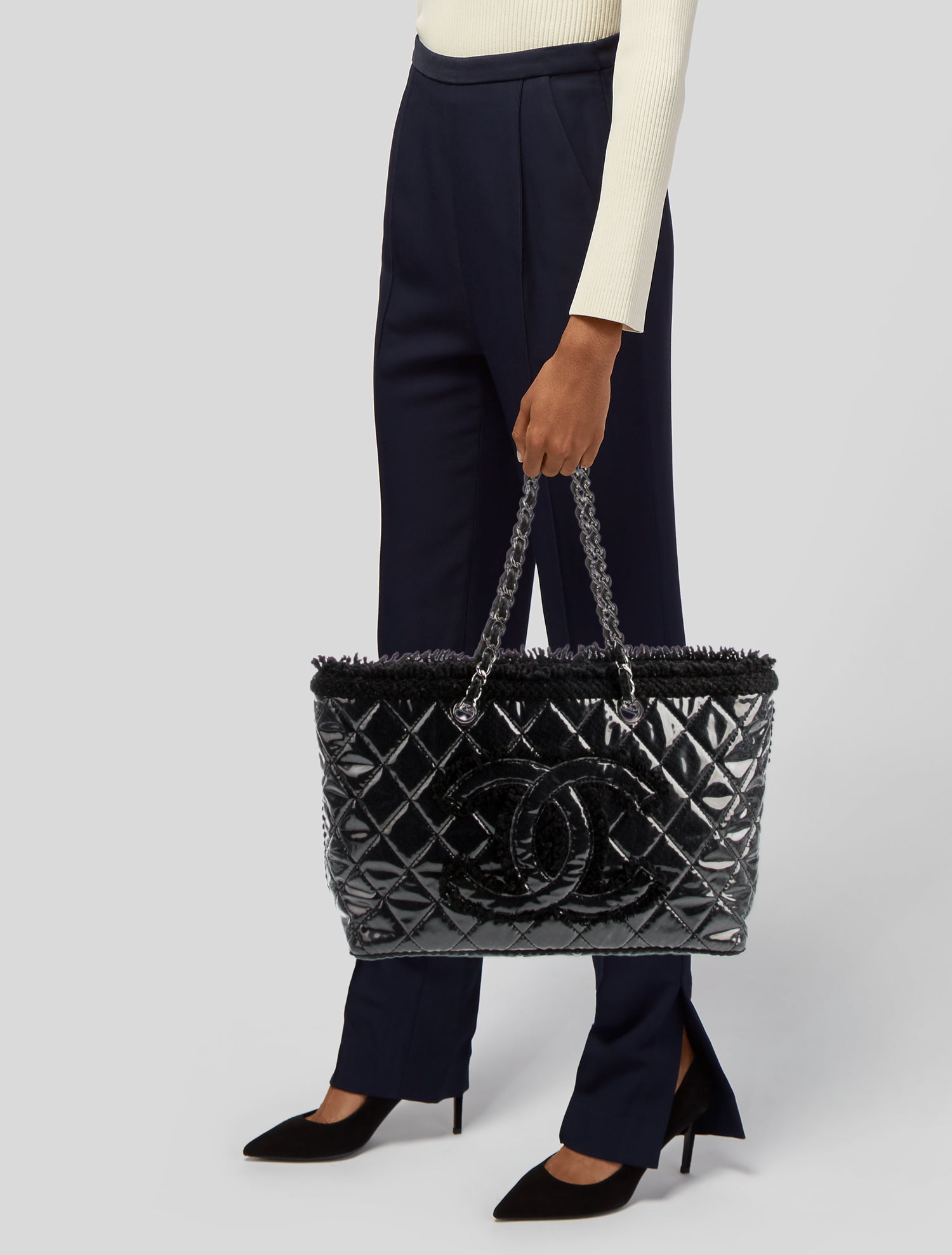 Chanel 2009 Funny Tweed Tote