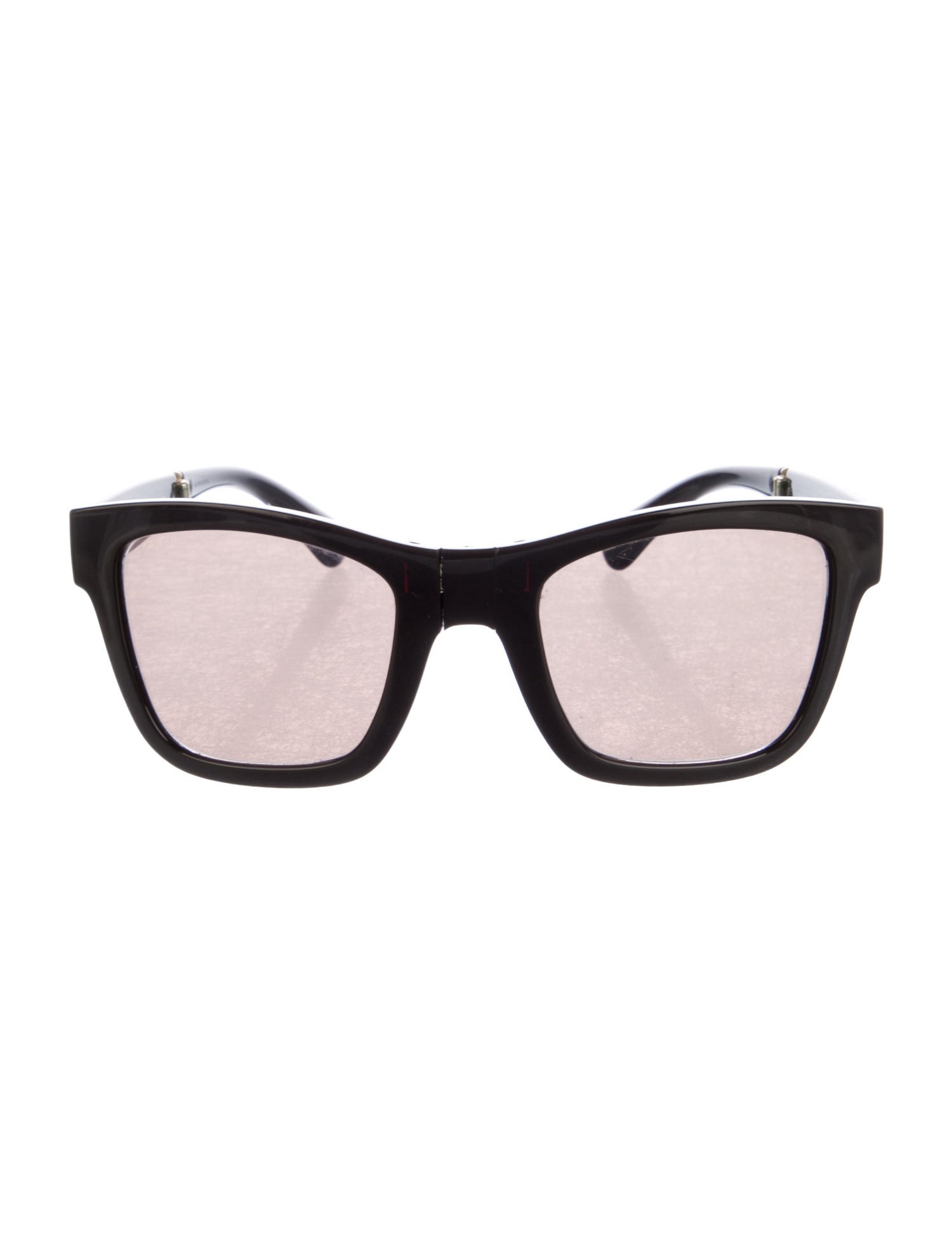 Chanel Interlocking CC Logo Square Sunglasses