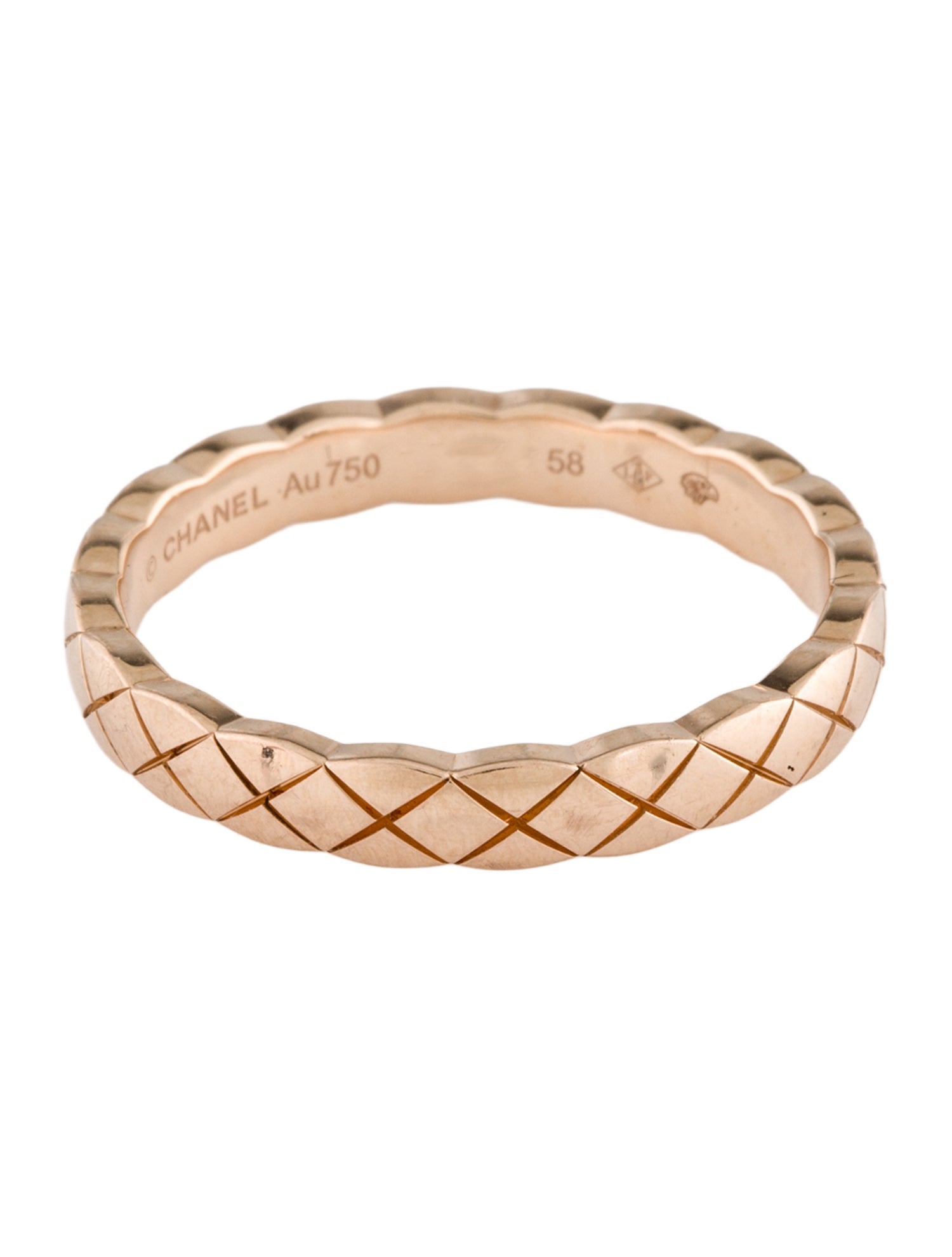 Chanel 18K Mini Coco Crush Ring