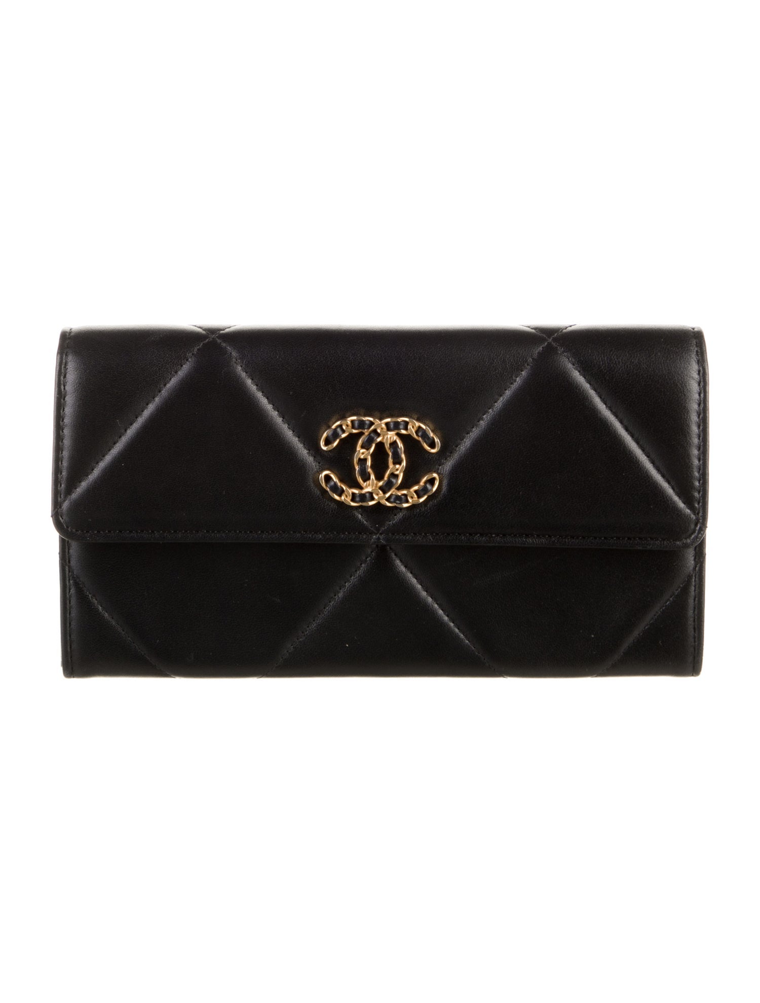 Chanel 2022 19 Trifold Wallet