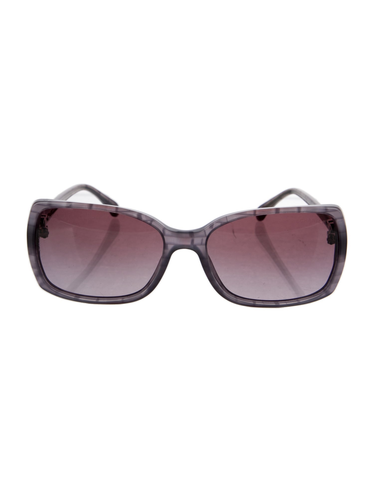 Chanel Interlocking CC Logo Square Sunglasses
