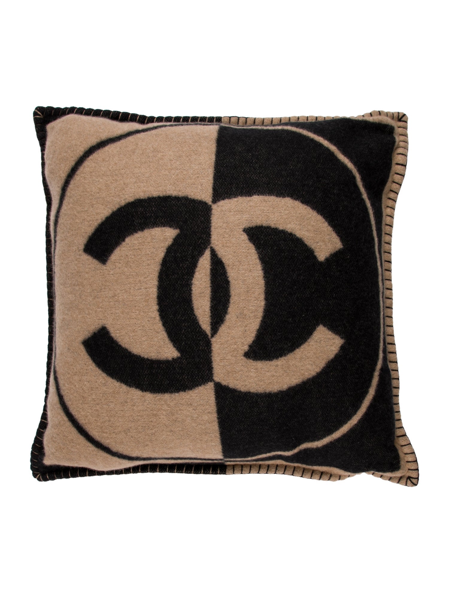 Chanel CC Throw Pillow w/ Tags