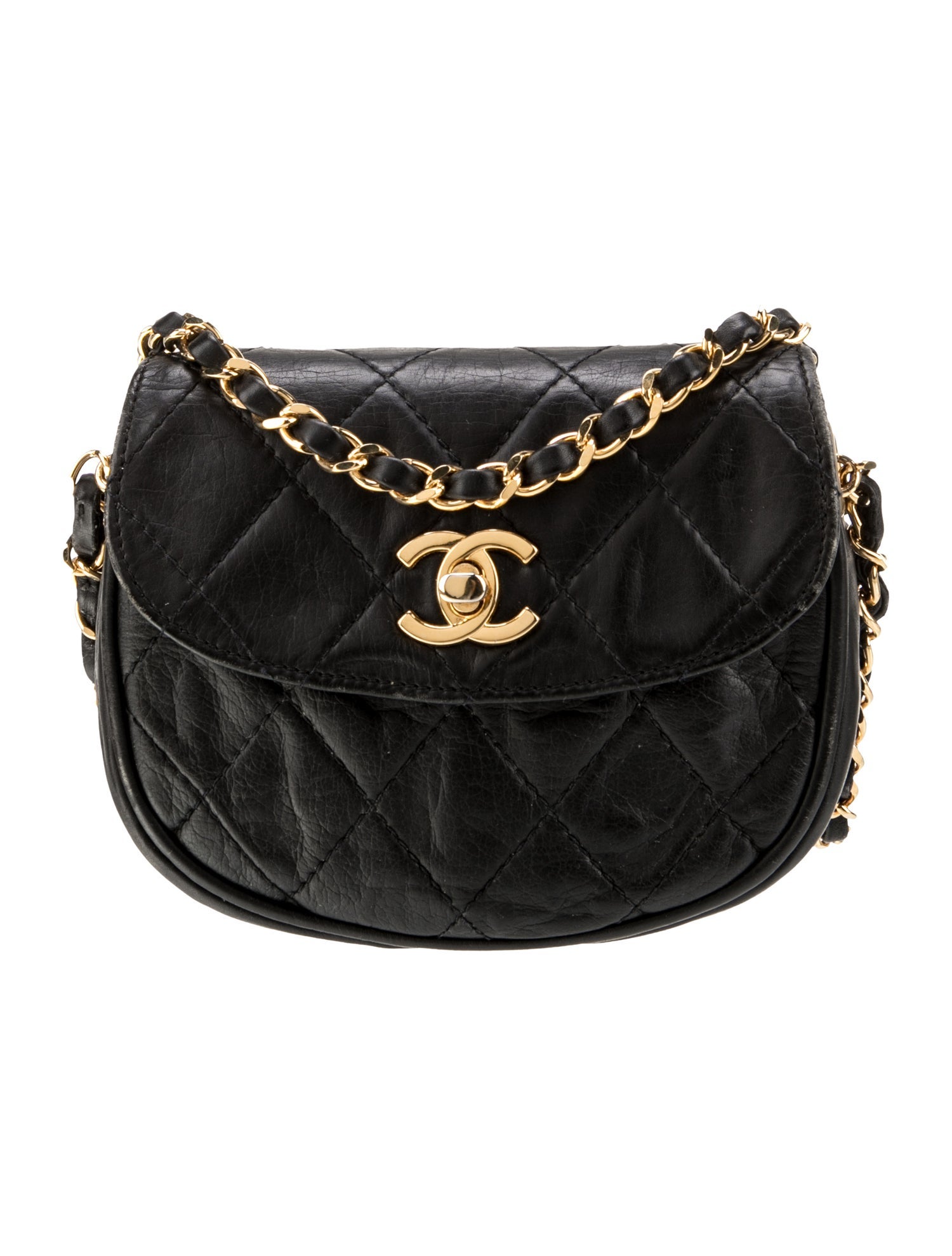 Chanel Quilted CC Crossbody Bag