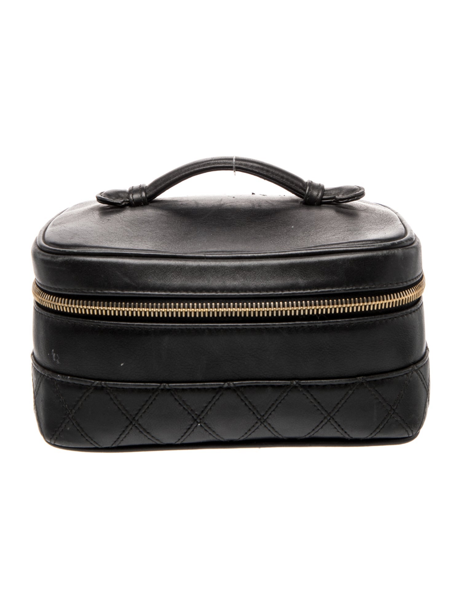 Chanel Quilted Vanity Case
