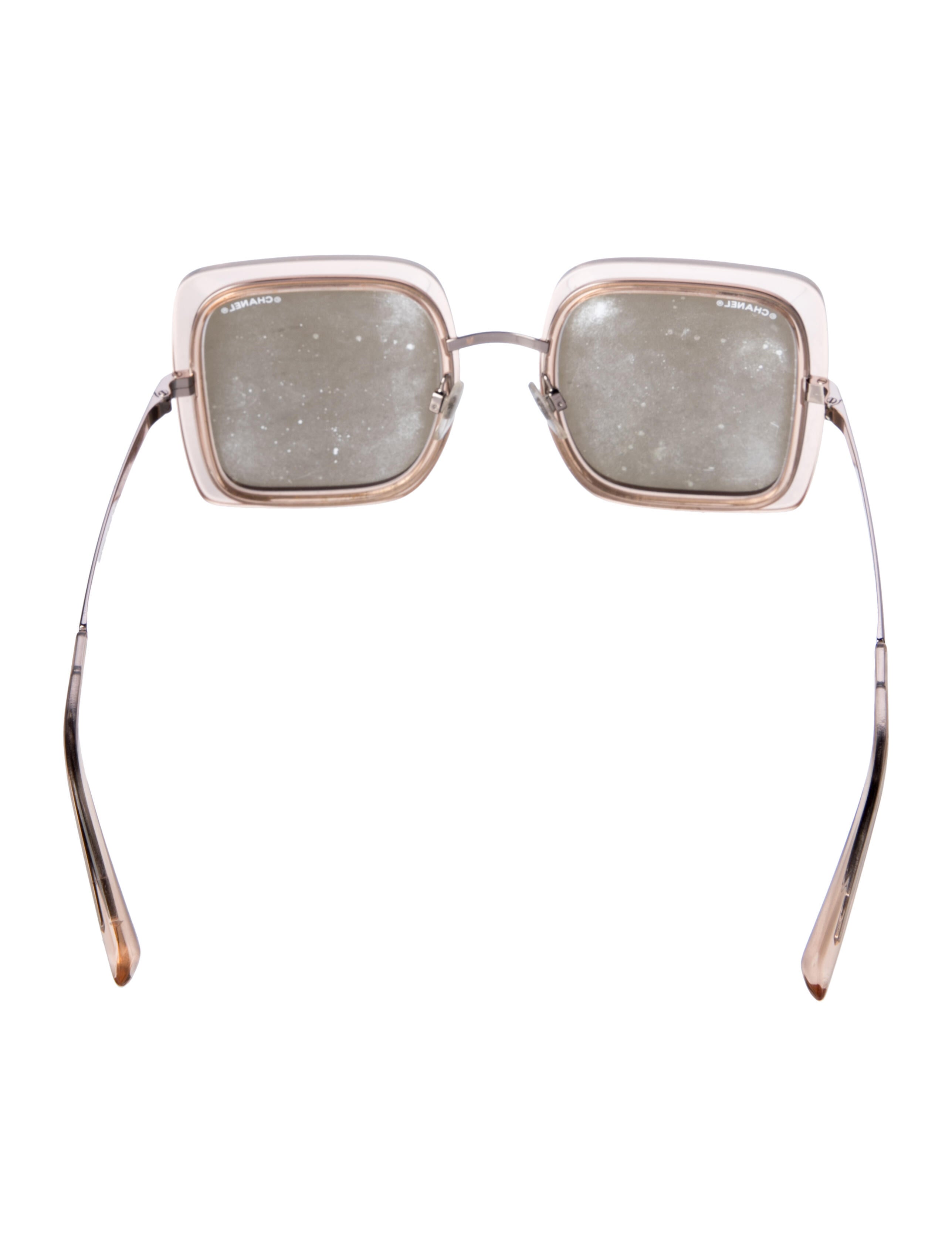 Chanel Square Tinted Sunglasses